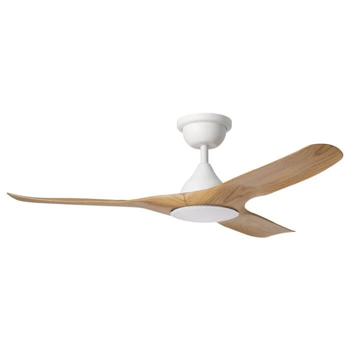 Eglo Tahiti 52" White/Blackbutt