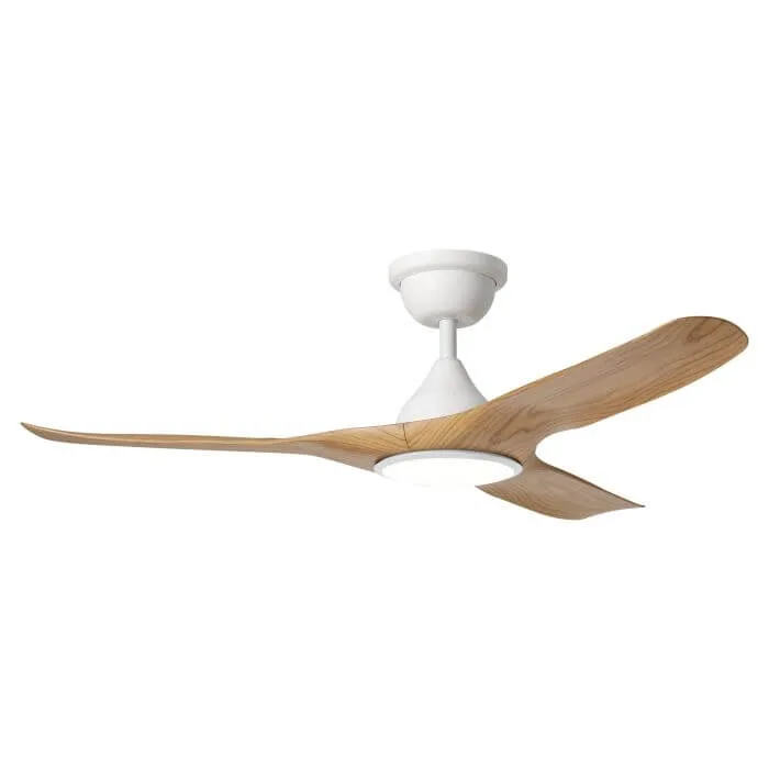 Eglo Tahiti 52" With Light White/Blackbutt