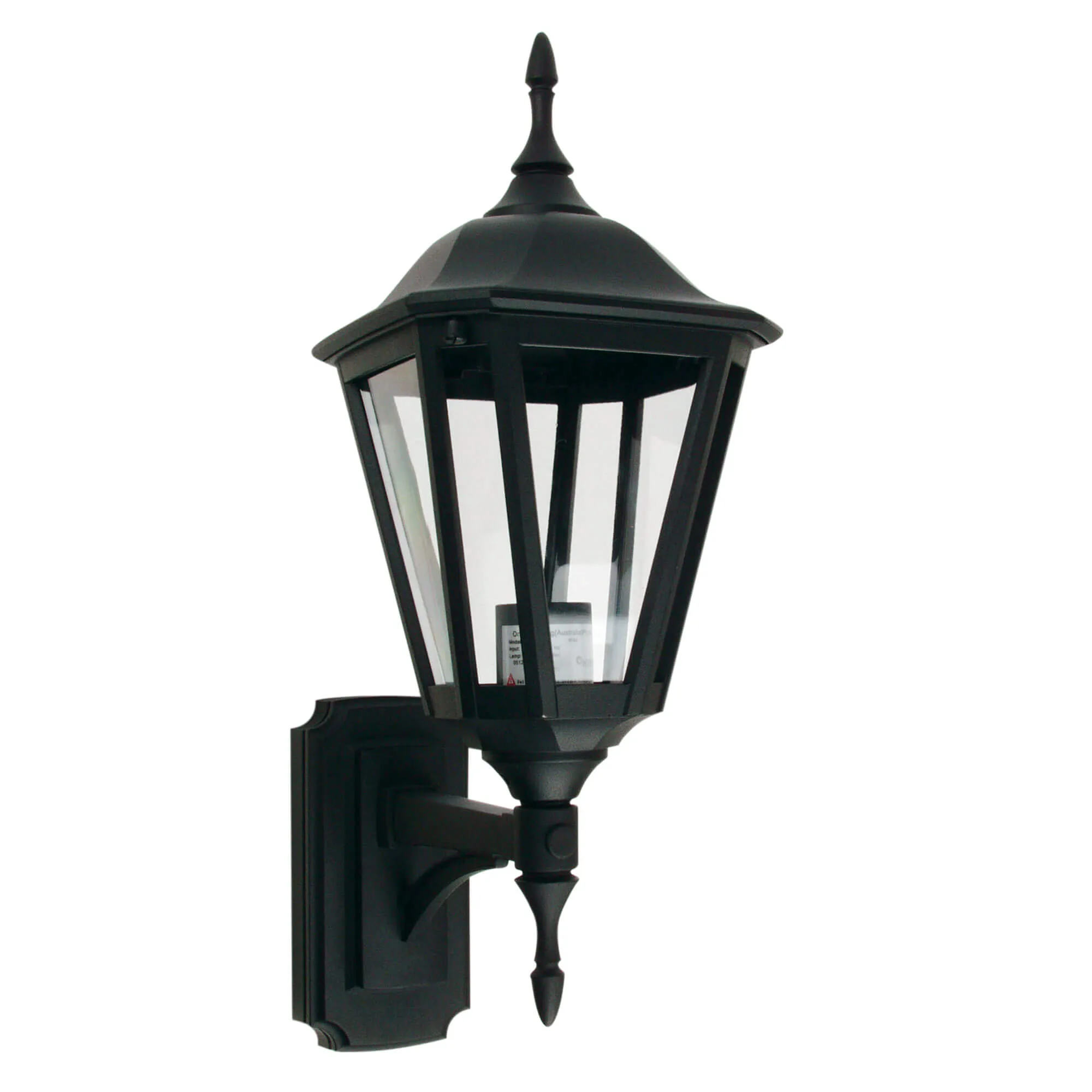 Oriel Java Mini Exterior Wall Light Black