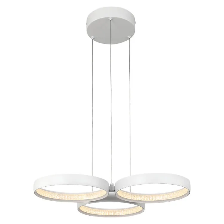 Cougar Lighting Olympus 3 Light Pendant White