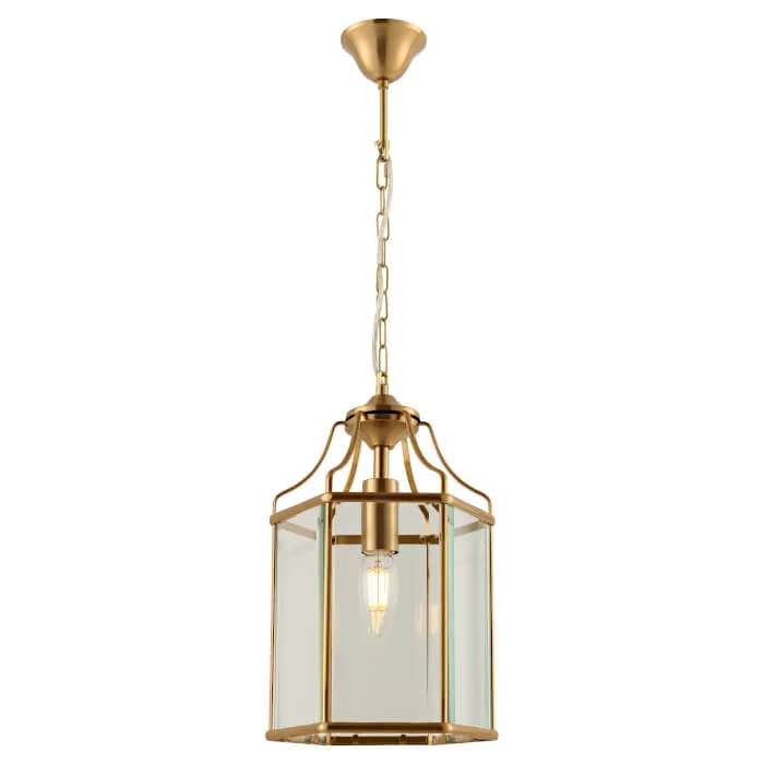 COUGAR LIGHTING ARCADIA 1LT PENDANT GOLD