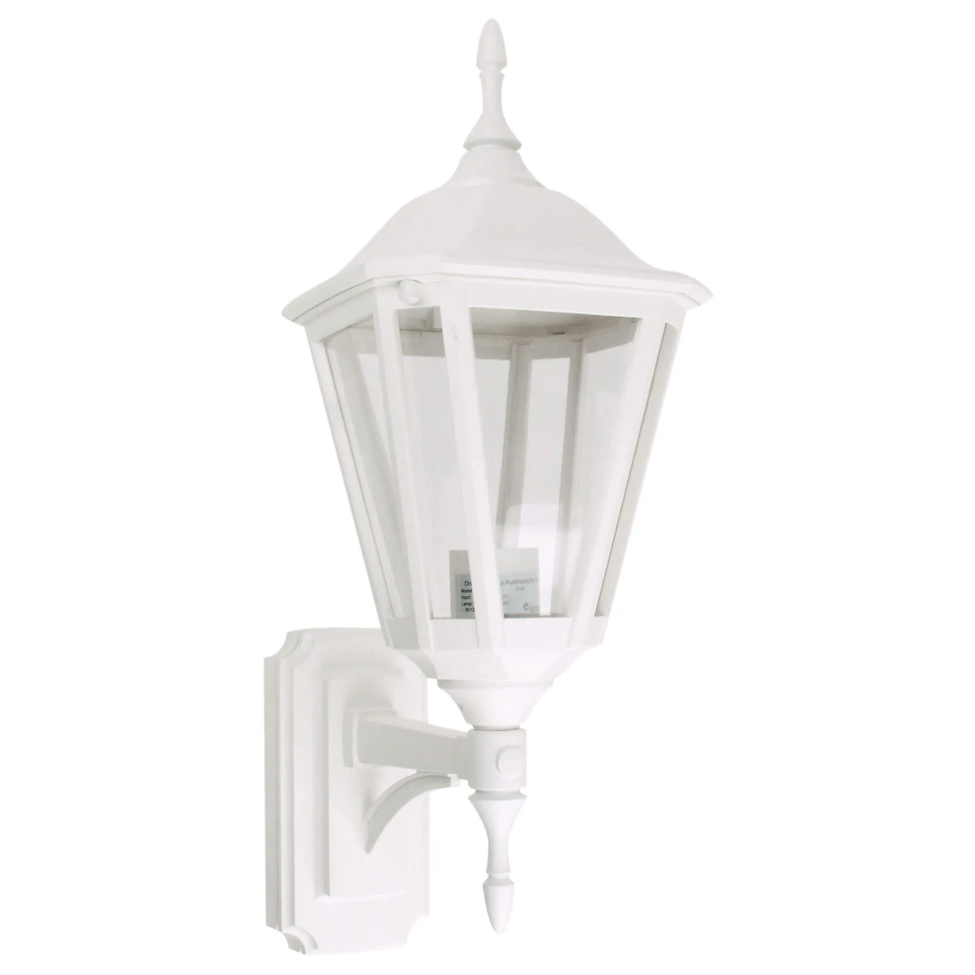 Oriel Java Mini Exterior Wall Light White
