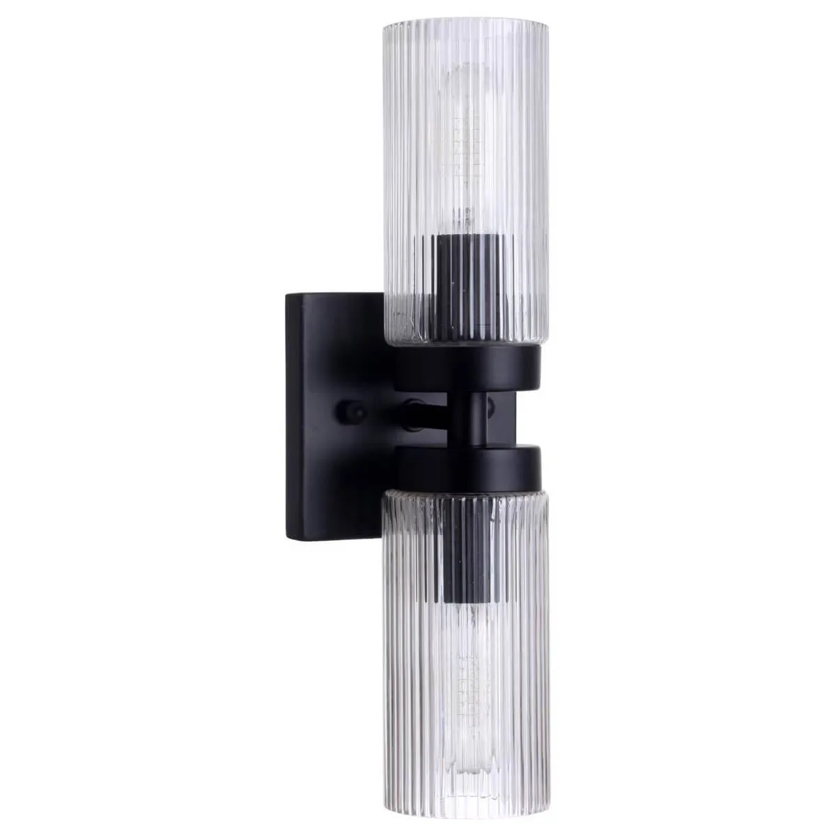 Lighting Inspirations Chester 2Lt Wall Bracket Black