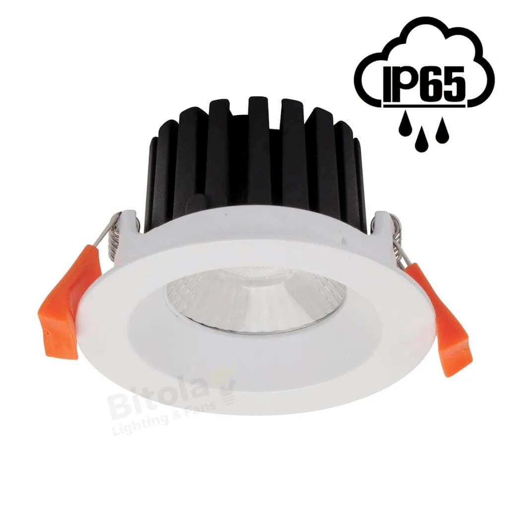Domus Aqua Low Glare Deep Recessed 10w LED Downlight - IP65 Rated