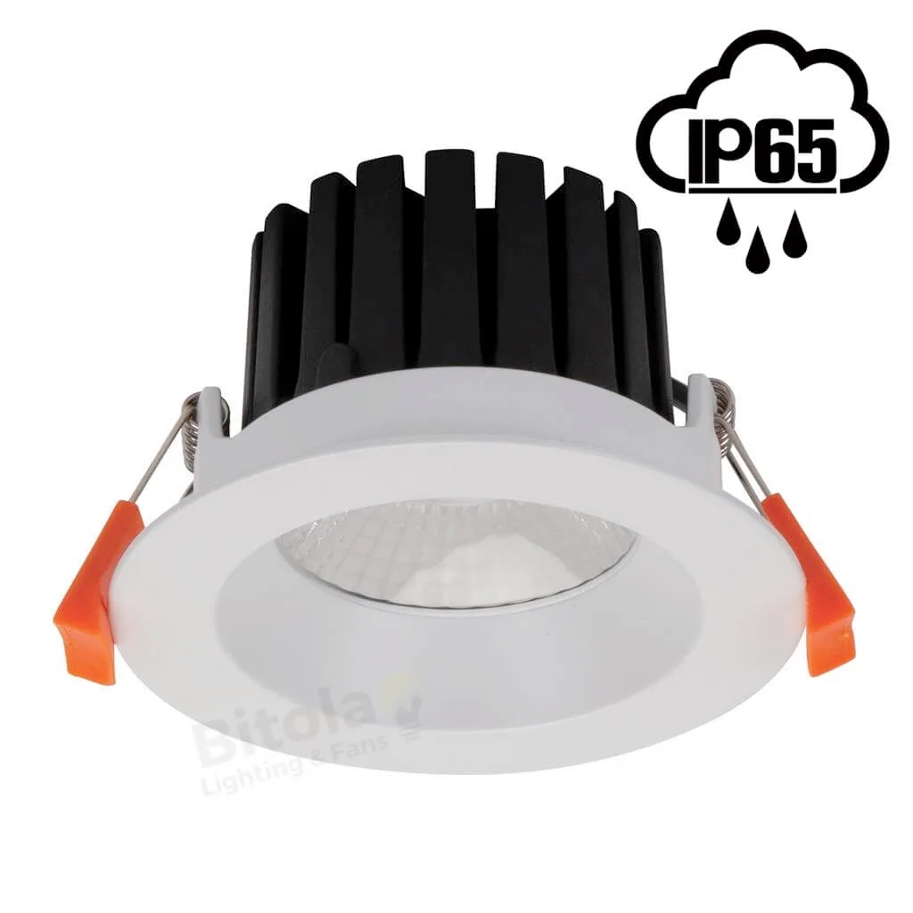 Domus Aqua Low Glare Deep Recessed 13w LED Downlight - IP65 Rated