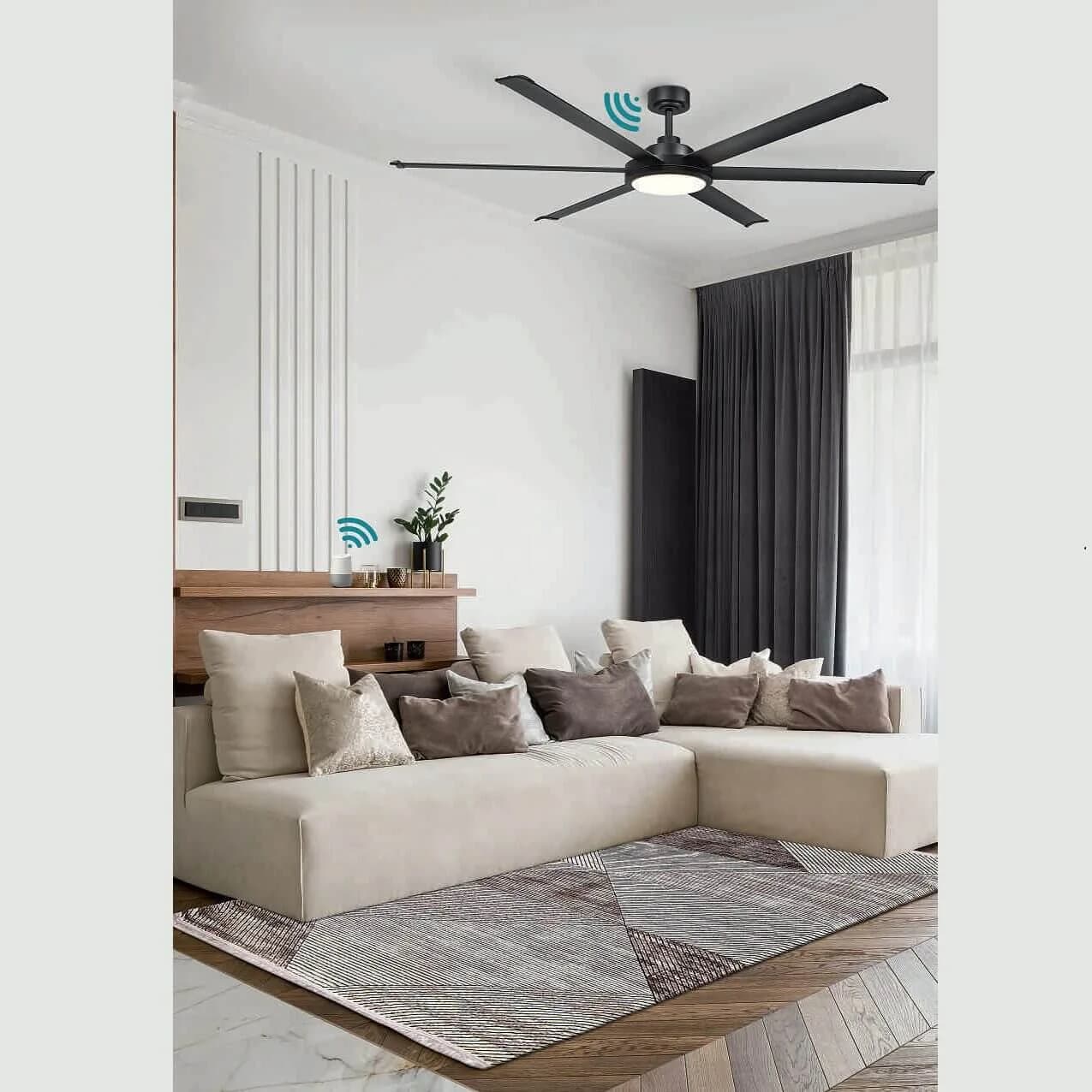 Martec Albatross II 183cm 72"DC Ceiling Fan Matt White