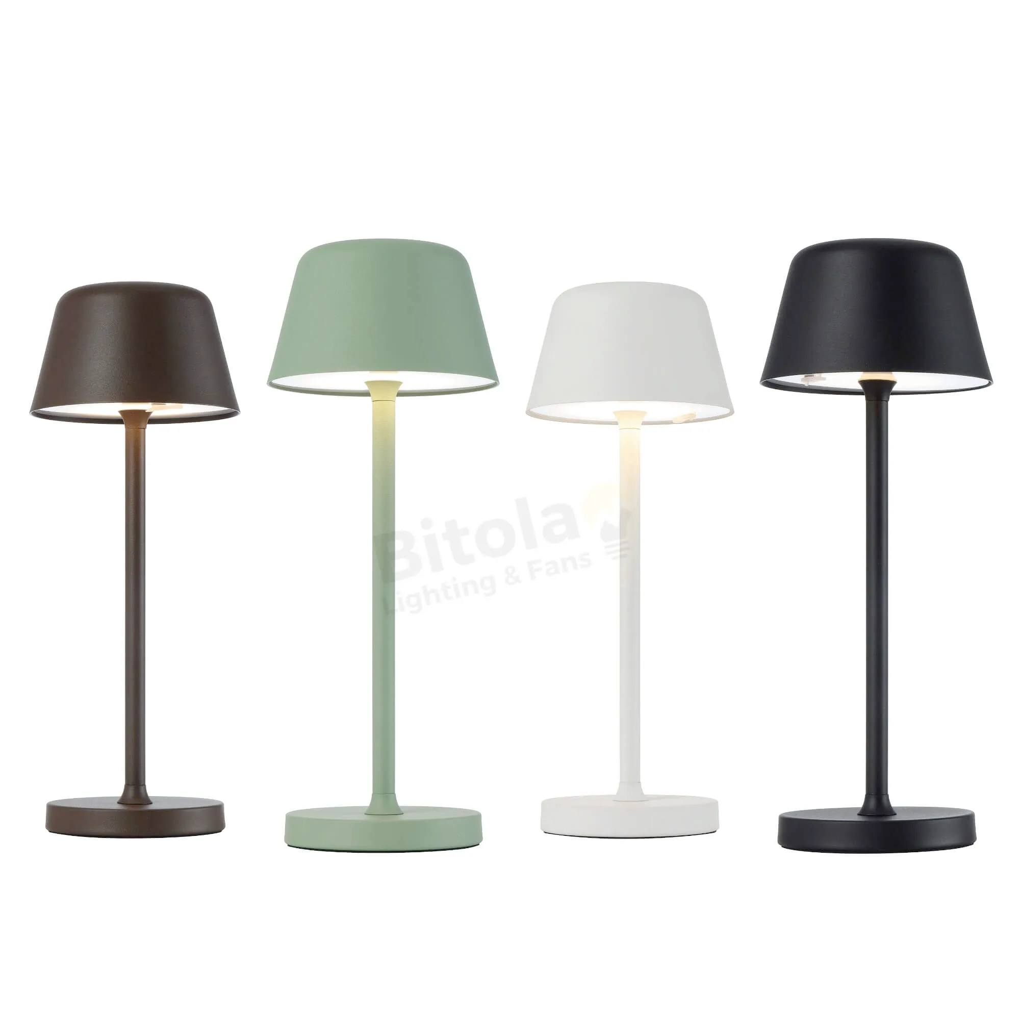 Telbix Briana IP54 Rechargeable Cordless LED Touch Table Lamp