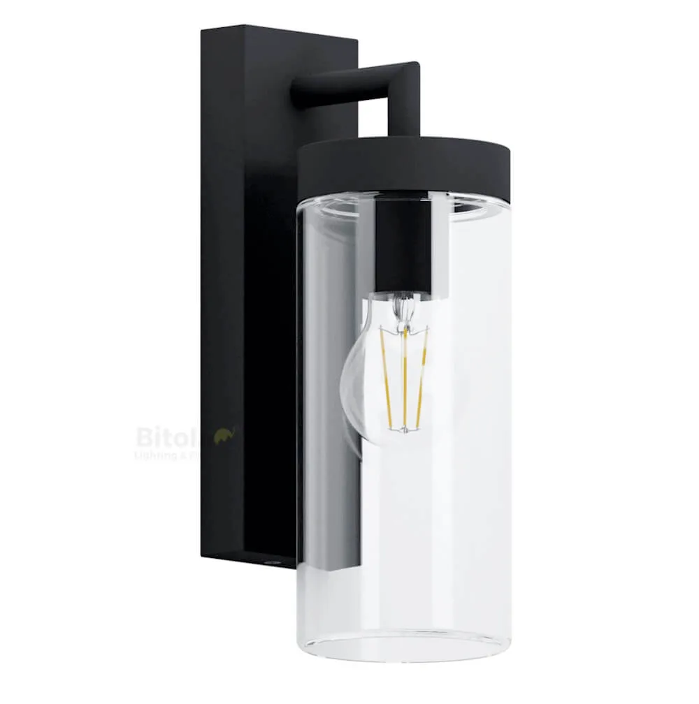 Eglo Bovolone Black Indoor / Outdoor Wall Light