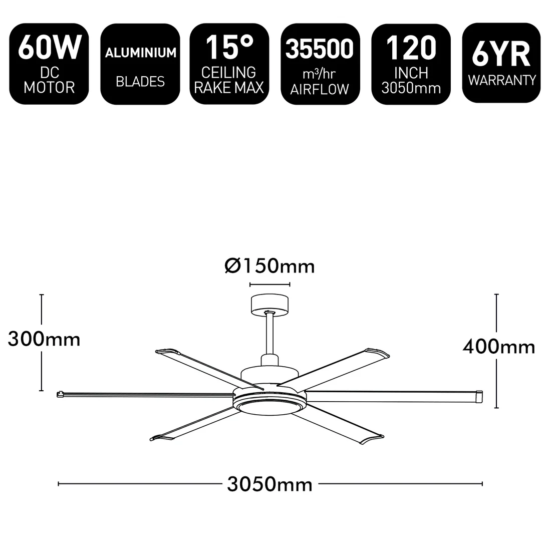 Brilliant Colossus II 22989 Dimensions