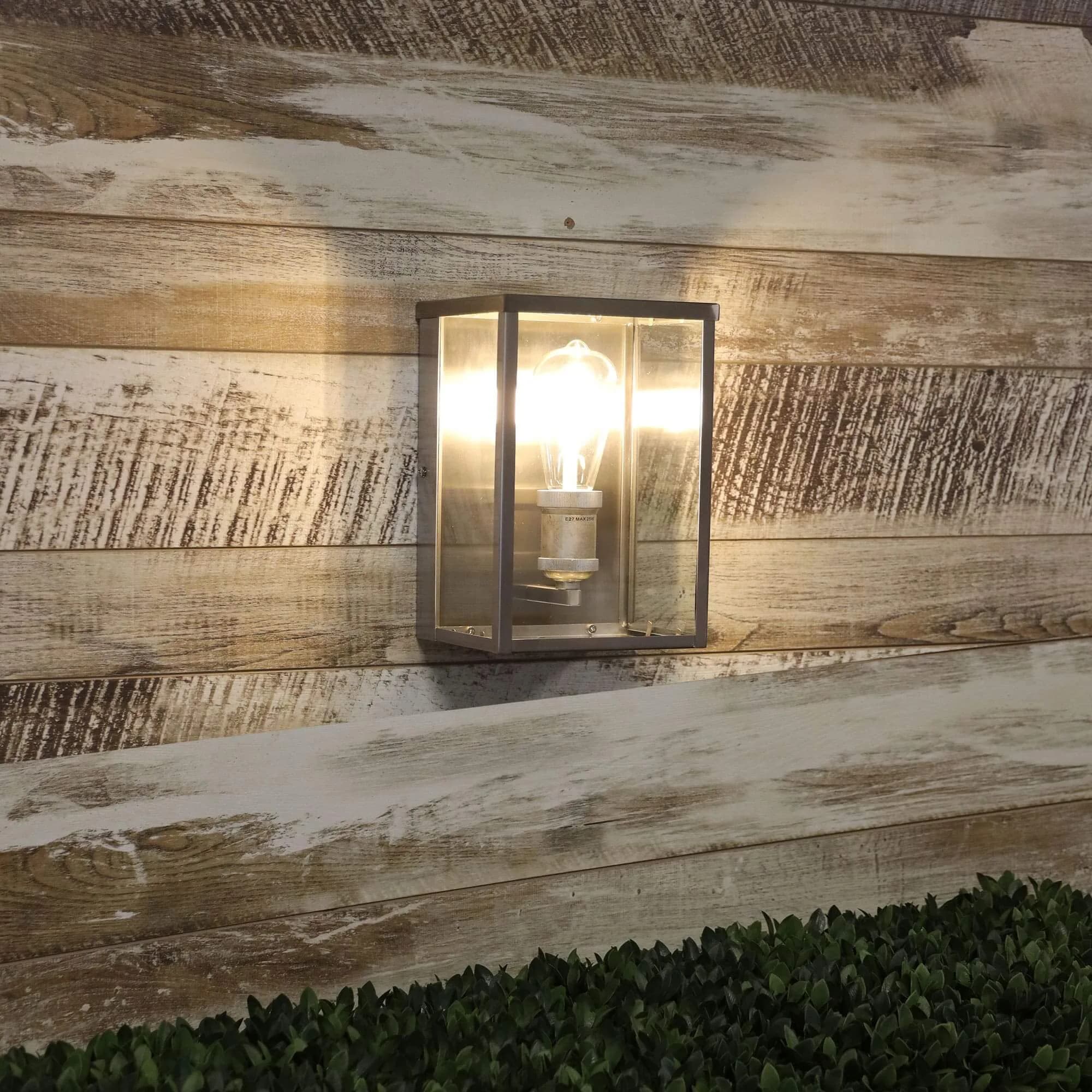 Oriel Oakland Wall Light Brushed Chrome