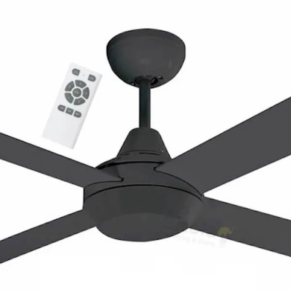Mercator Cardiff 52" DC Ceiling Fan - Black