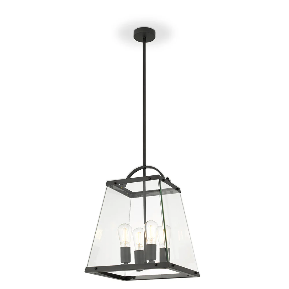 Telbix Colair 4 Lights Solid Brass Pendant
