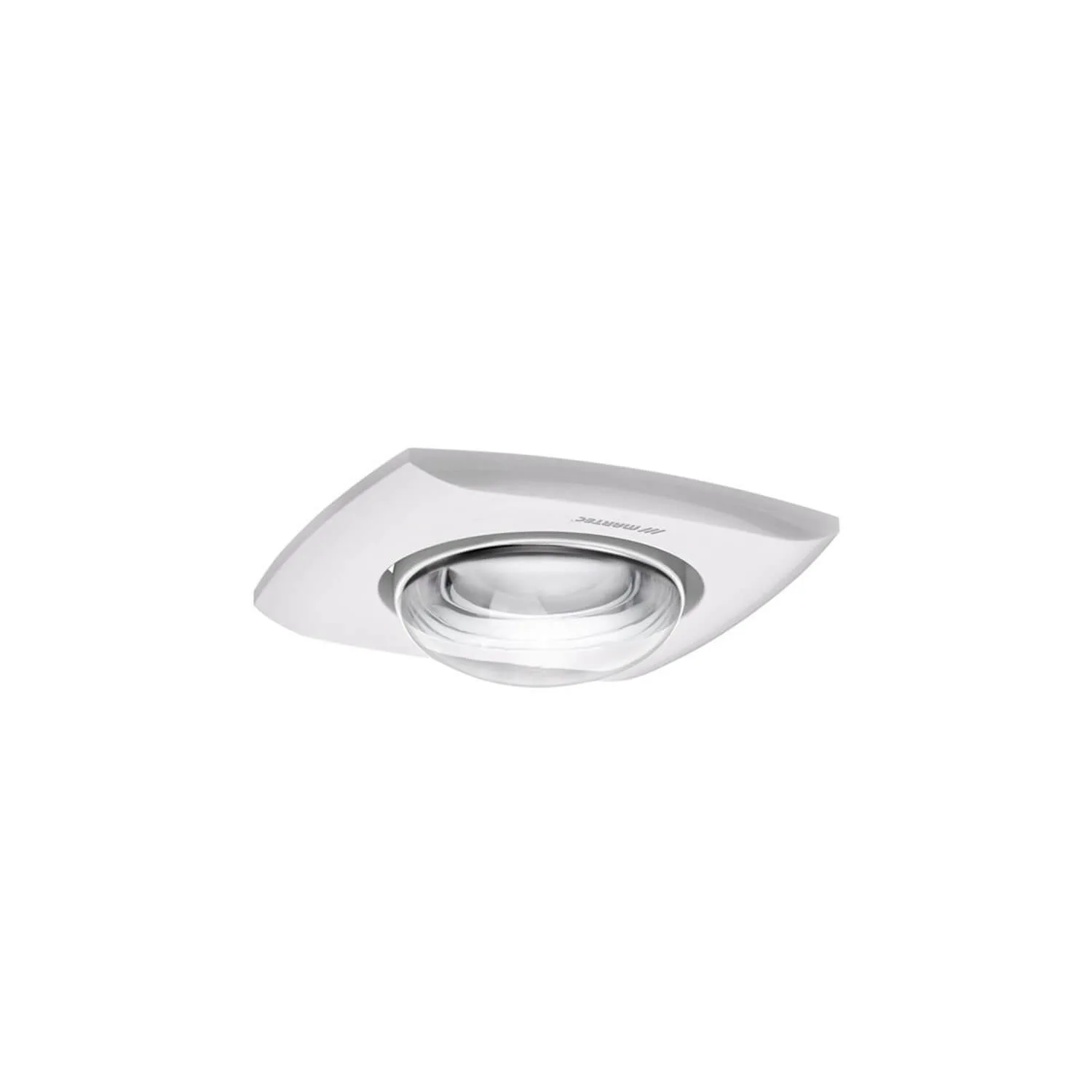 Martec Contour 1 Single Heat Lamp Bathroom Heater - White