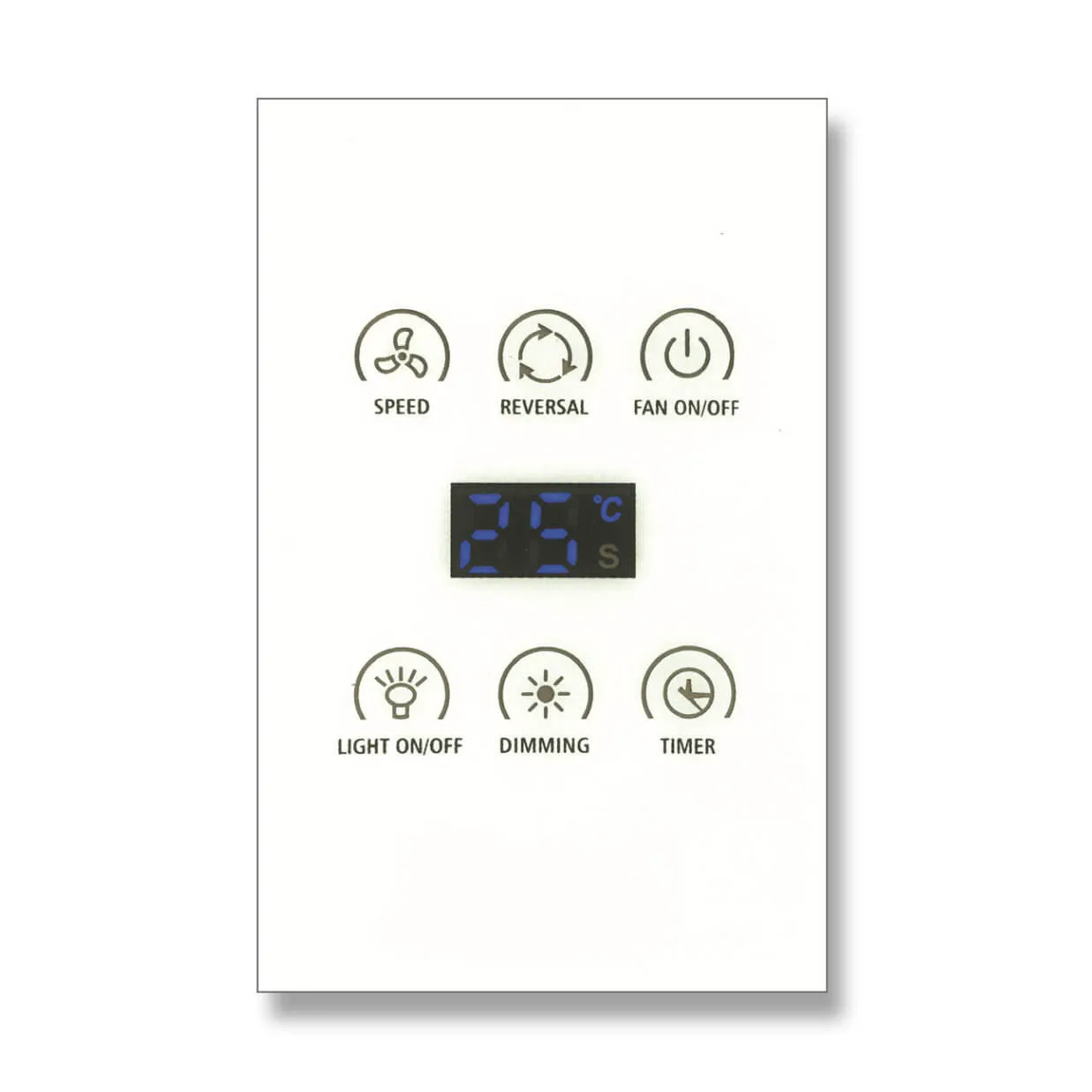 Domus DC Wall Controller To Suit All Domus DC Ceiling Fans
