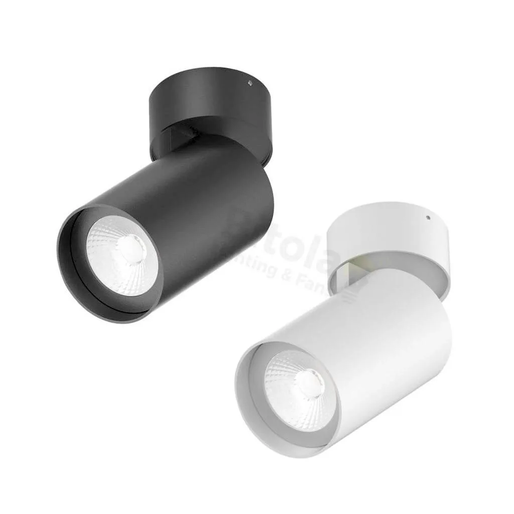 Domus Pistol 15w LED Surface Mounted Adjustable Downlight / Spot Lights