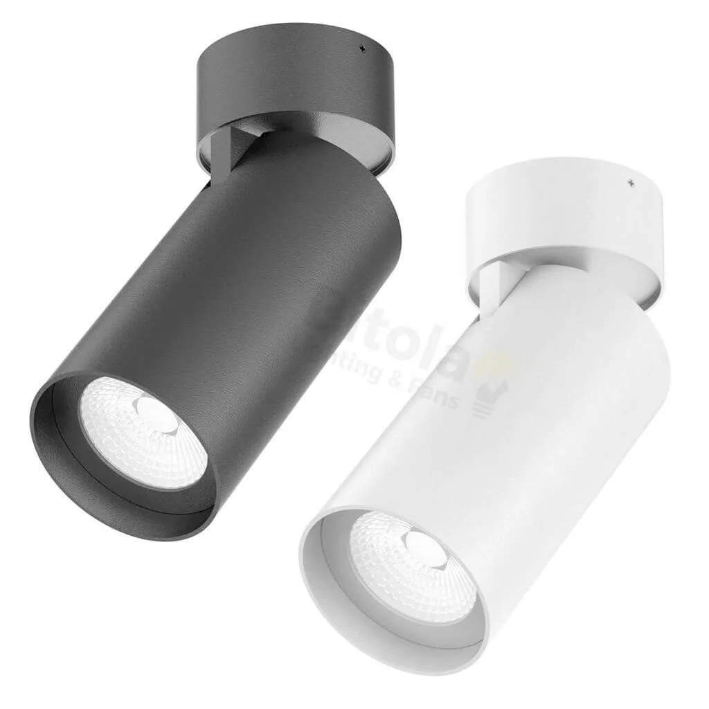 Domus Pistol 25w LED Surface Mounted Adjustable Downlight / Spotlights