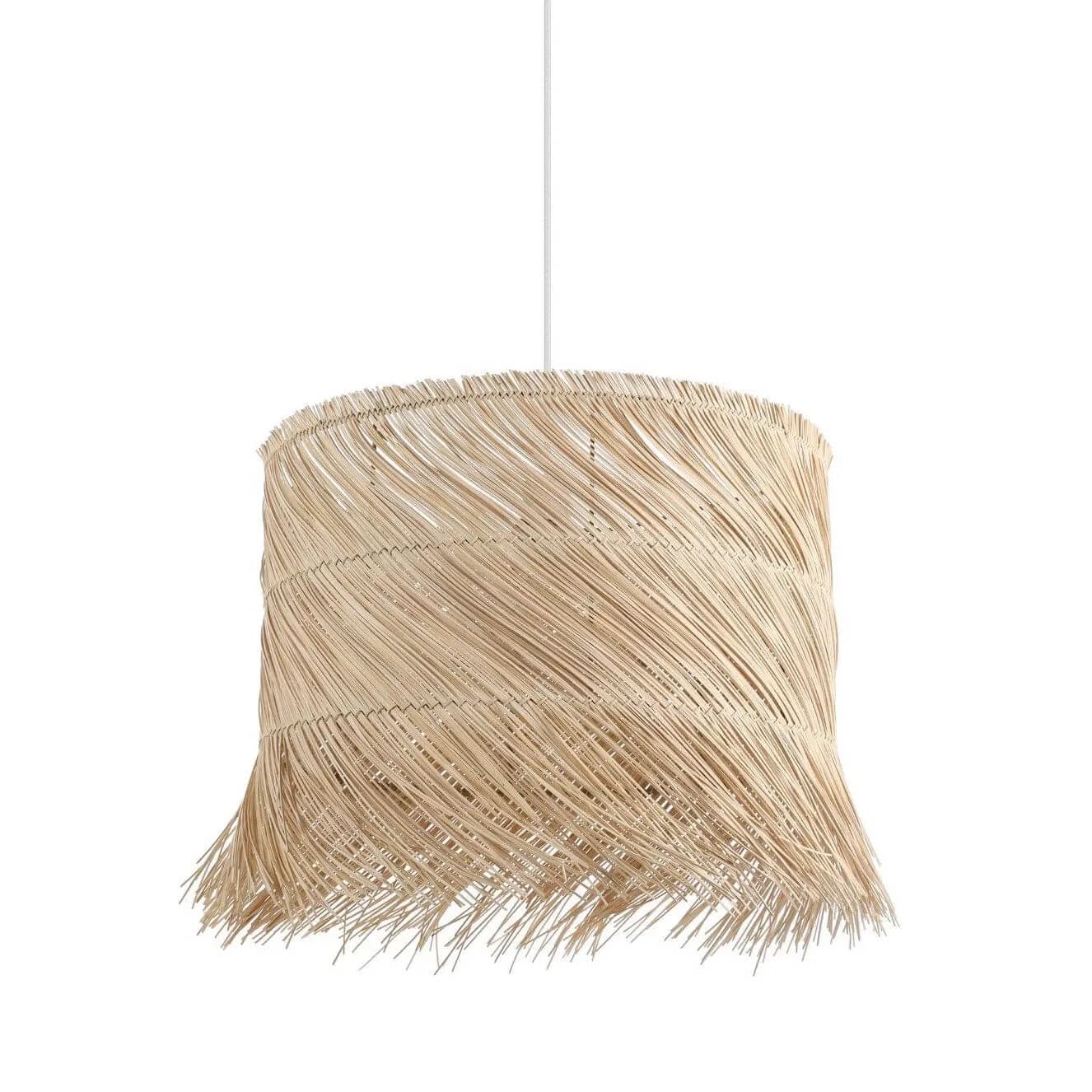 Eglo Paisano Natural Woven Rattan Ceiling Pendant