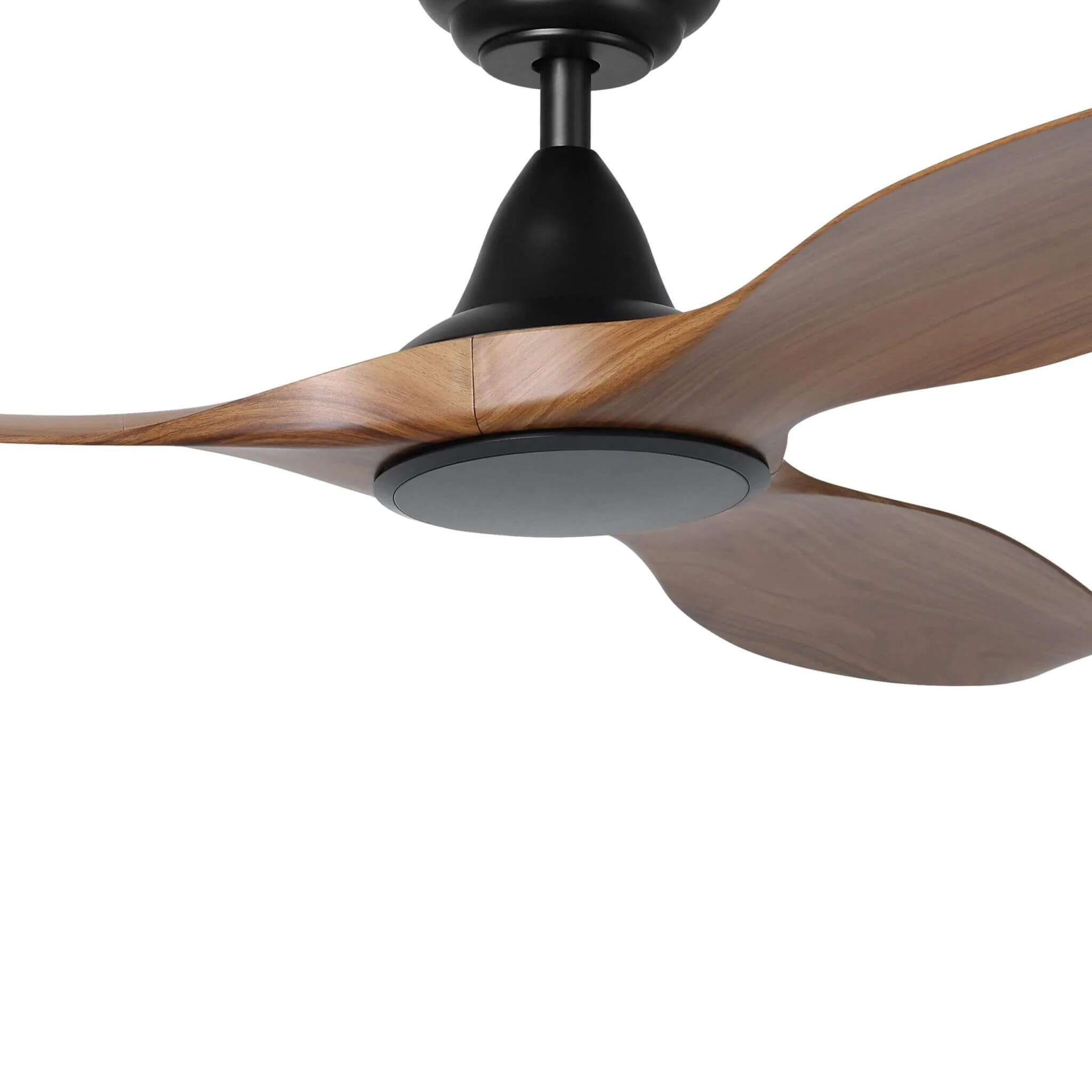 Eglo Noosa 60" 150cm DC Fan Black & New Teak