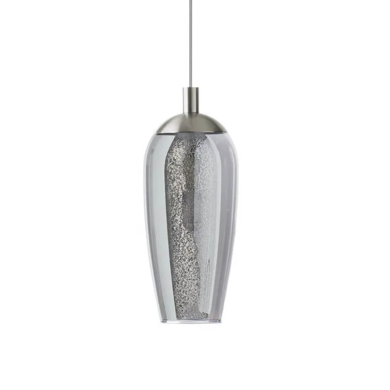 Eglo Farsala 1 Light LED Smoke Glass Ceiling Pendant