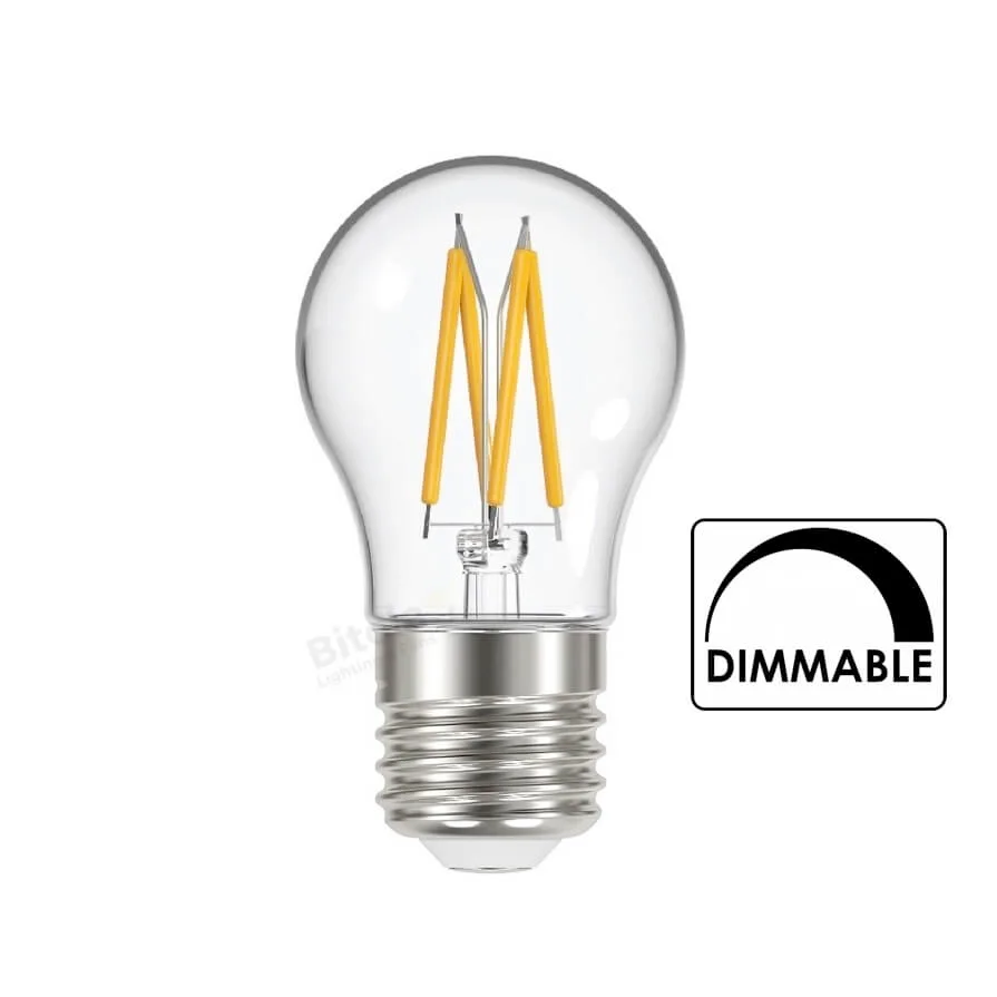 Omni 4W G45 E27 Fancy Round Dimmable 2700K