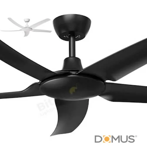 Domus Hover 56" 5 Blade DC Ceiling Fan with Remote - Full ABS Polymer