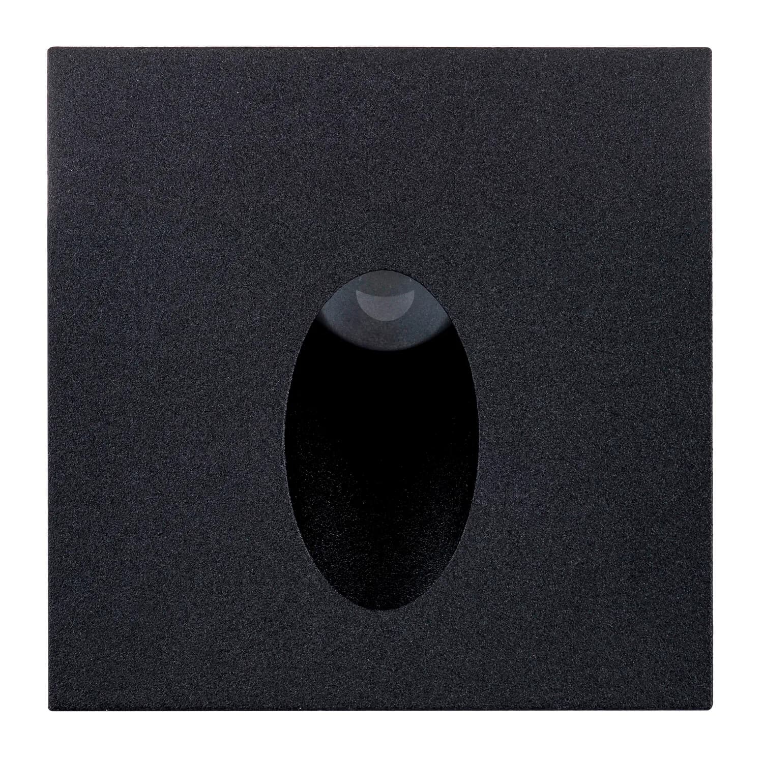 Havit Mini Reces Square HV3215N-BLK 12v 3w LED Black Recessed Step / Wall Light