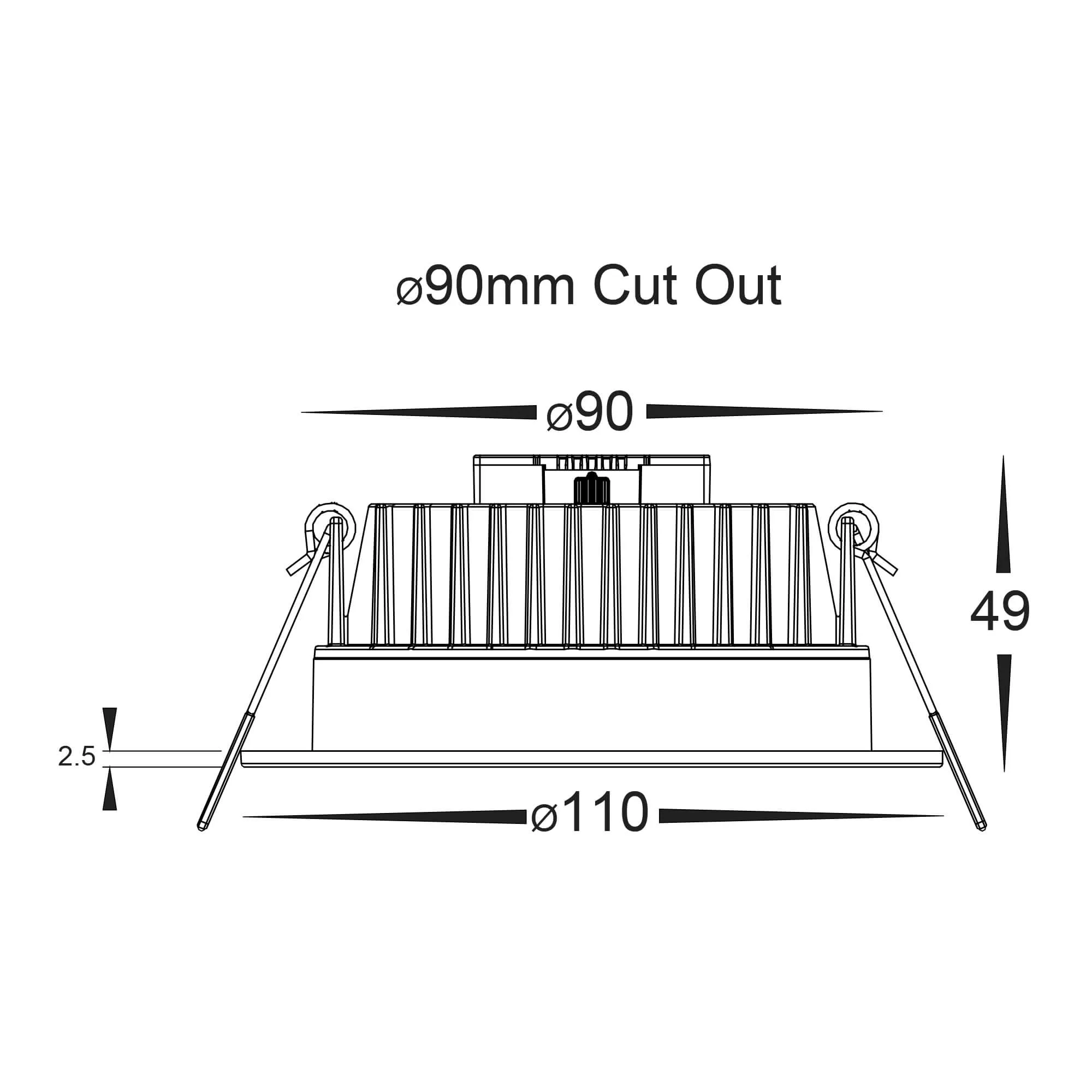 Havit Ora 13W Dimensions