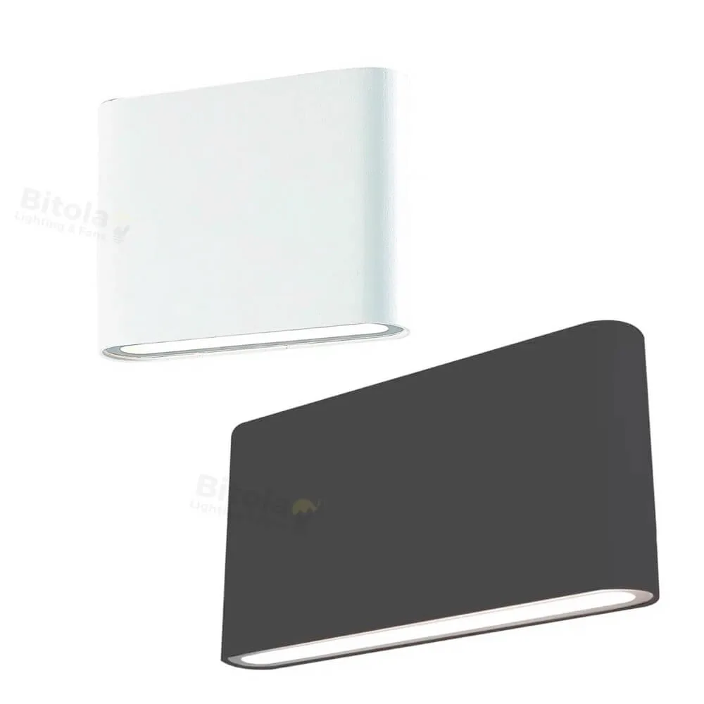 Martec Integra Tri-Colour 6w / 10w LED Up and Down Outdoor Wall Lights