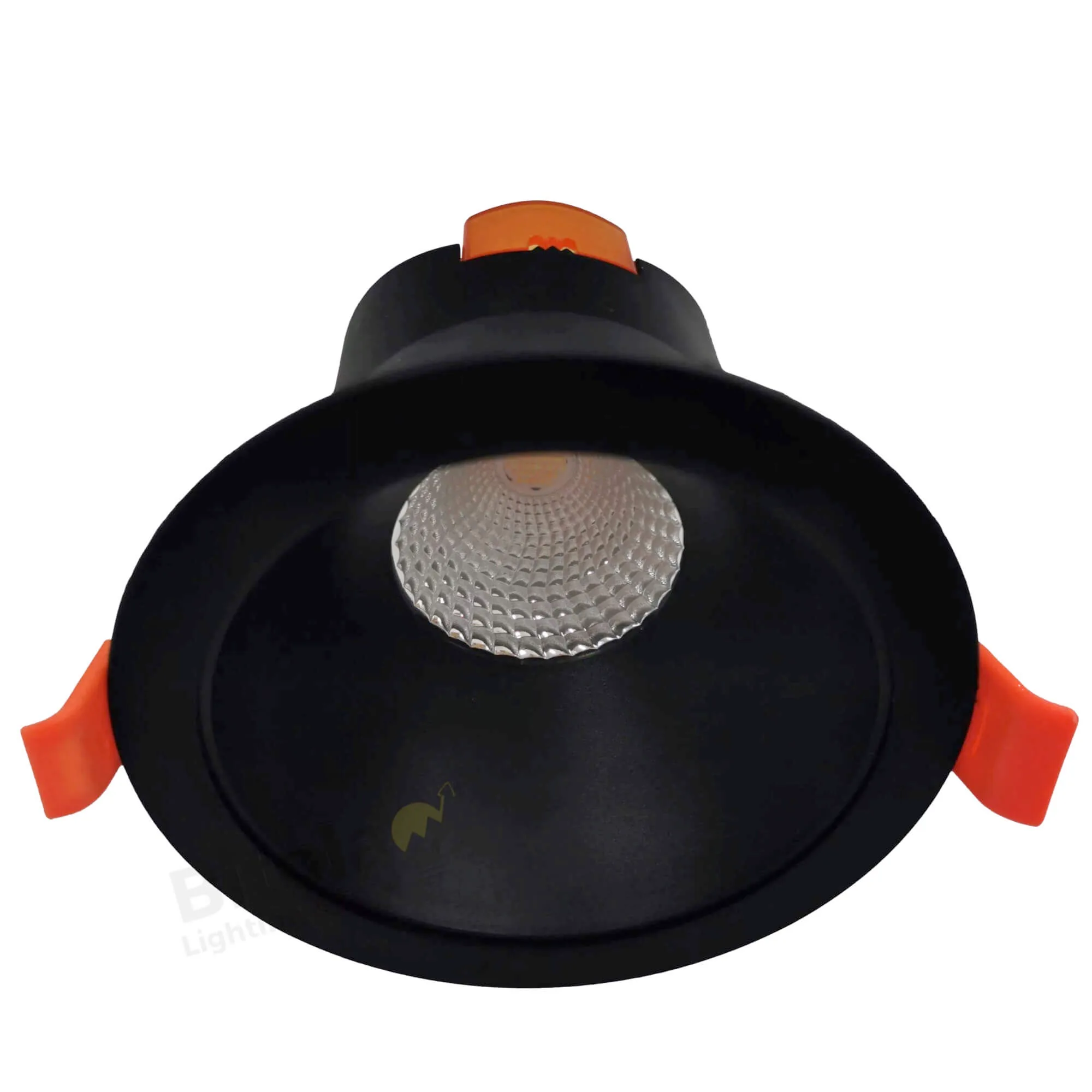 Martec Rex Low-Glare Tri-Colour 9w LED Downlight in Black