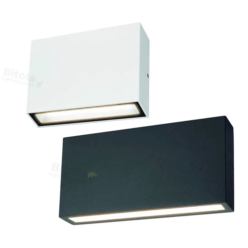 Martec Modus Tri-Colour 6w / 10w LED Up and Down Outdoor Wall Lights