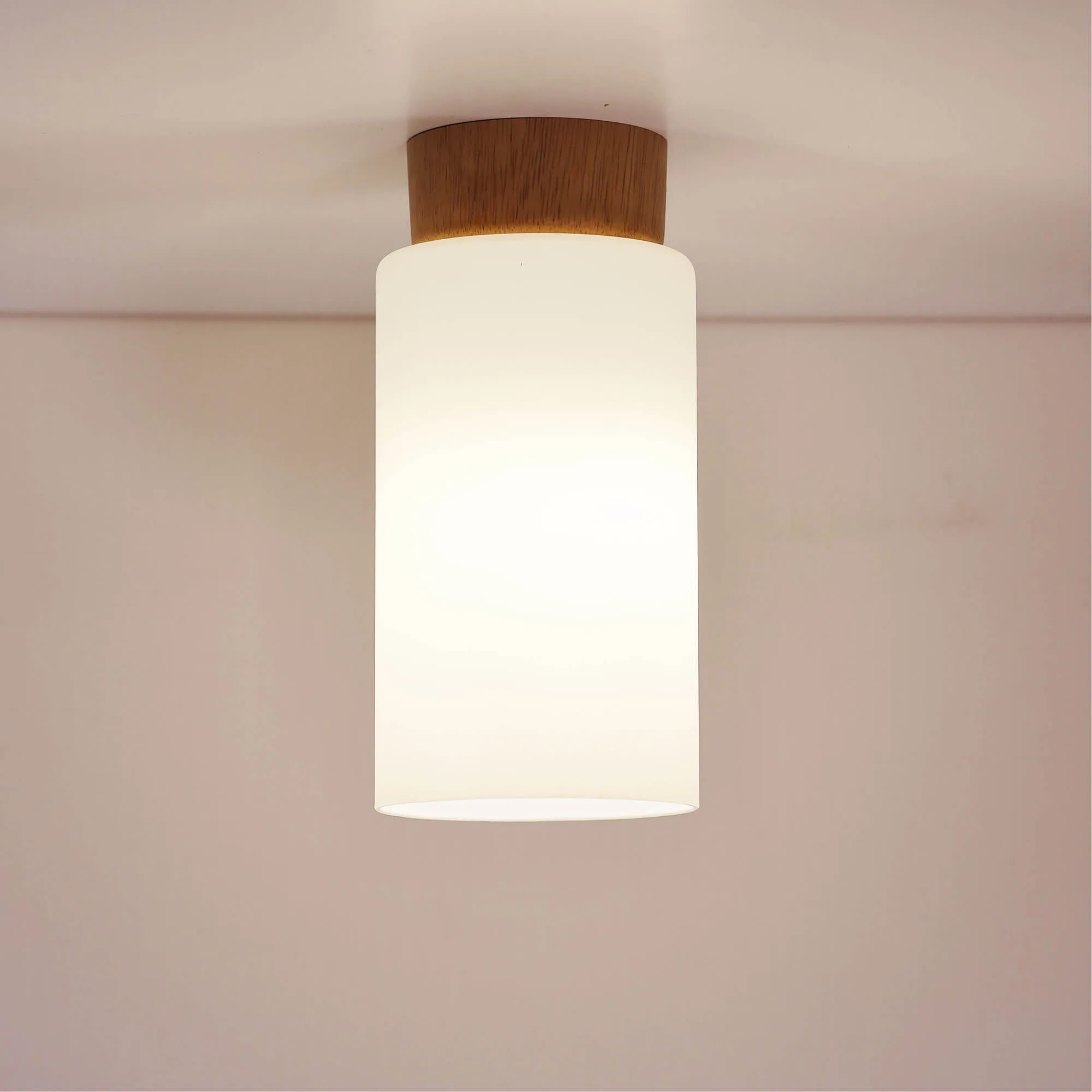 Oriel Nina DIY Batten Fix Opal Matt And Natural