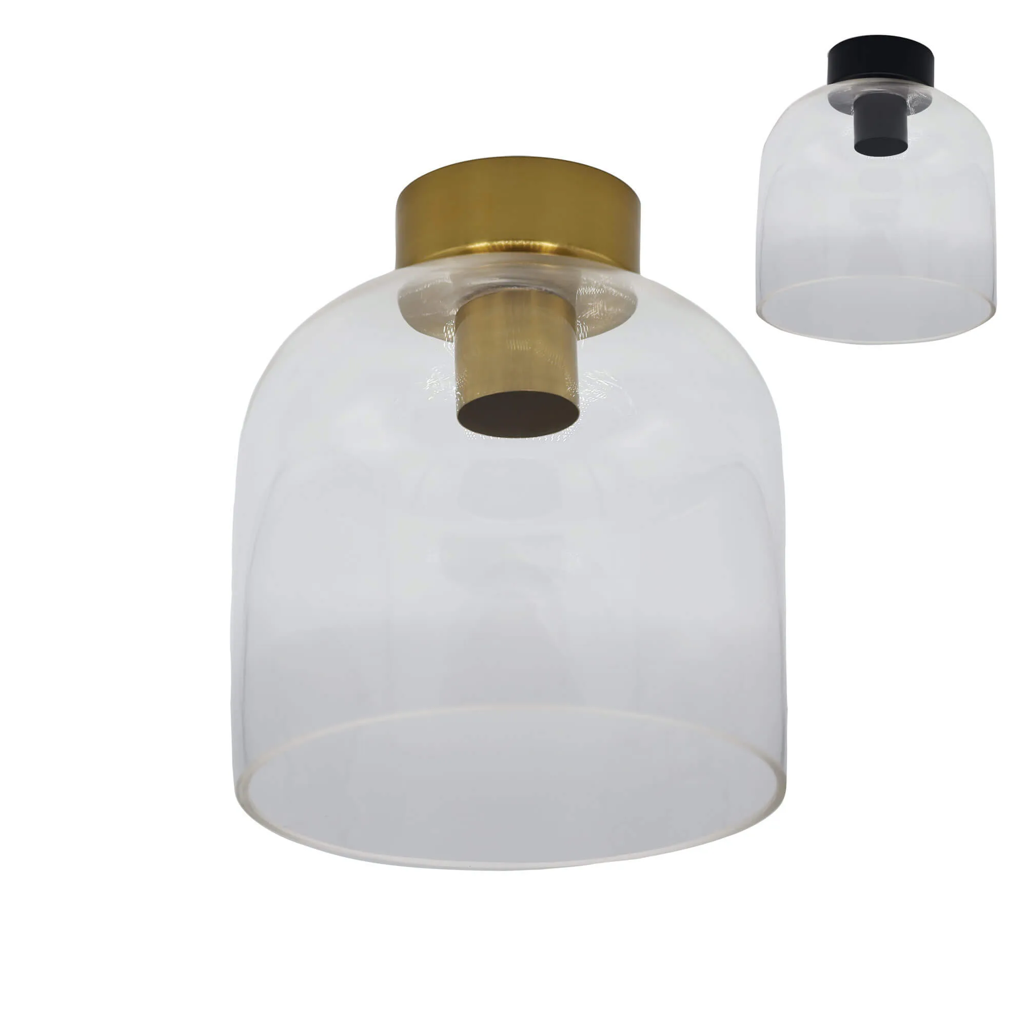 Oriel Burton Metal & Glass DIY Shade