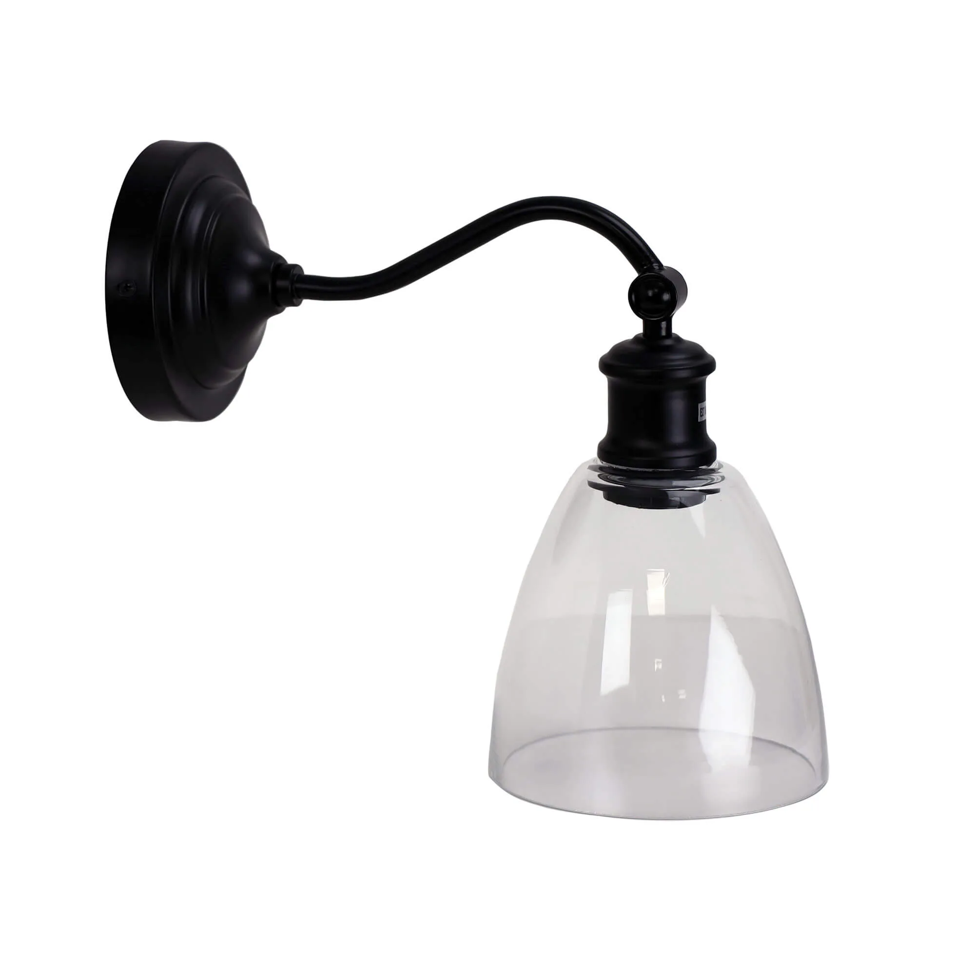Clear Glass Wall Light