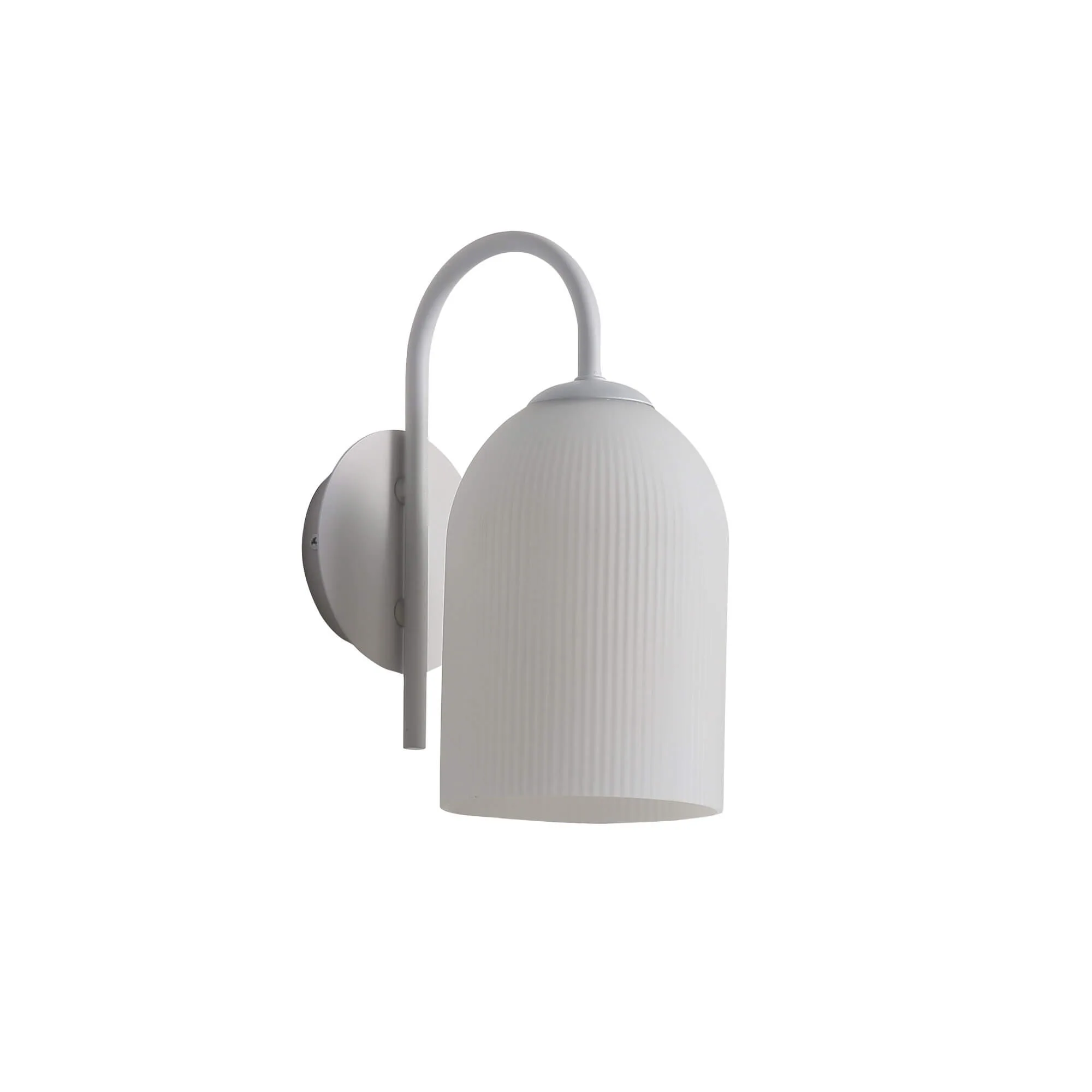 Oriel Arley Wall Light White