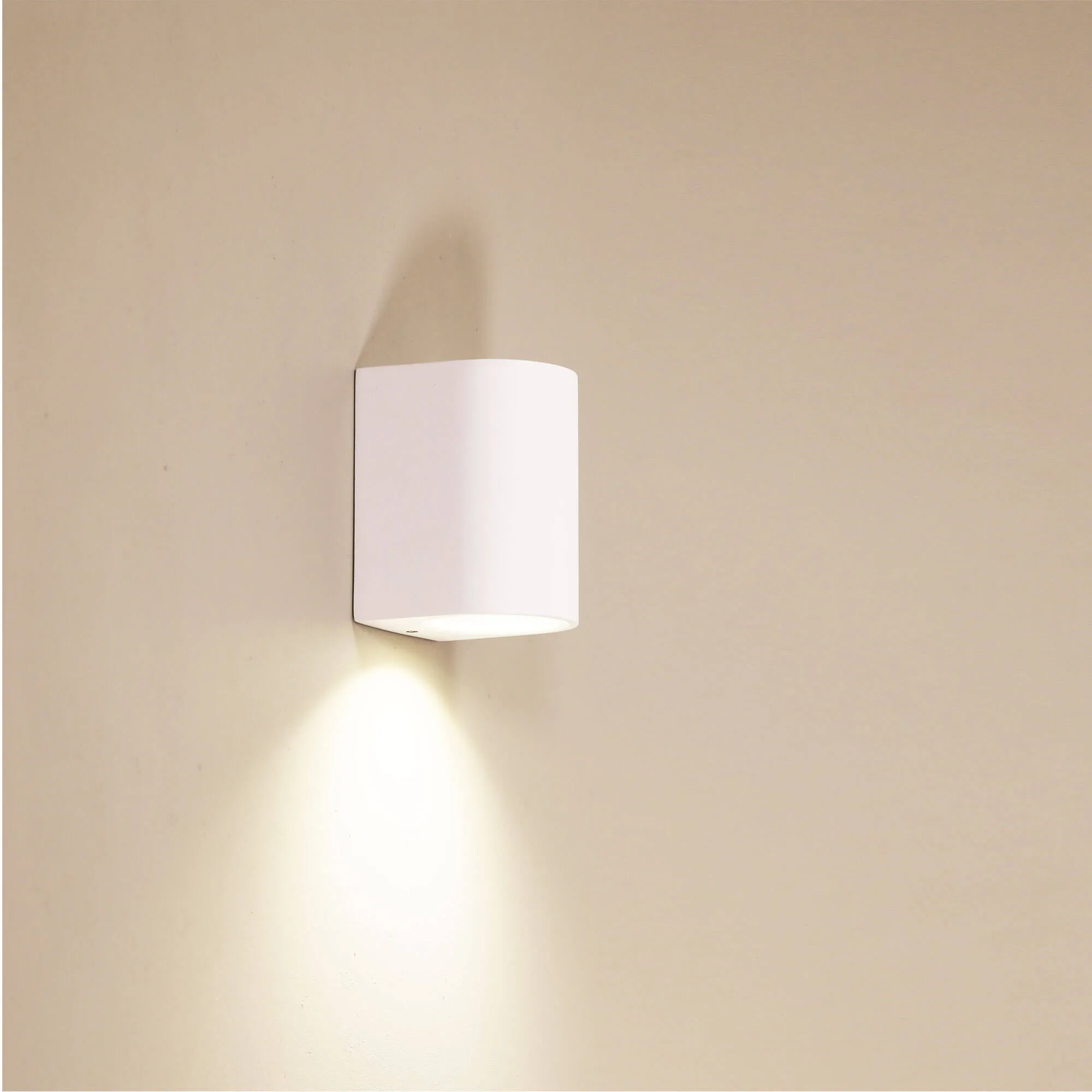 Oriel Hera Fixed IP54 Down Round Mini Outdoor Wall Light