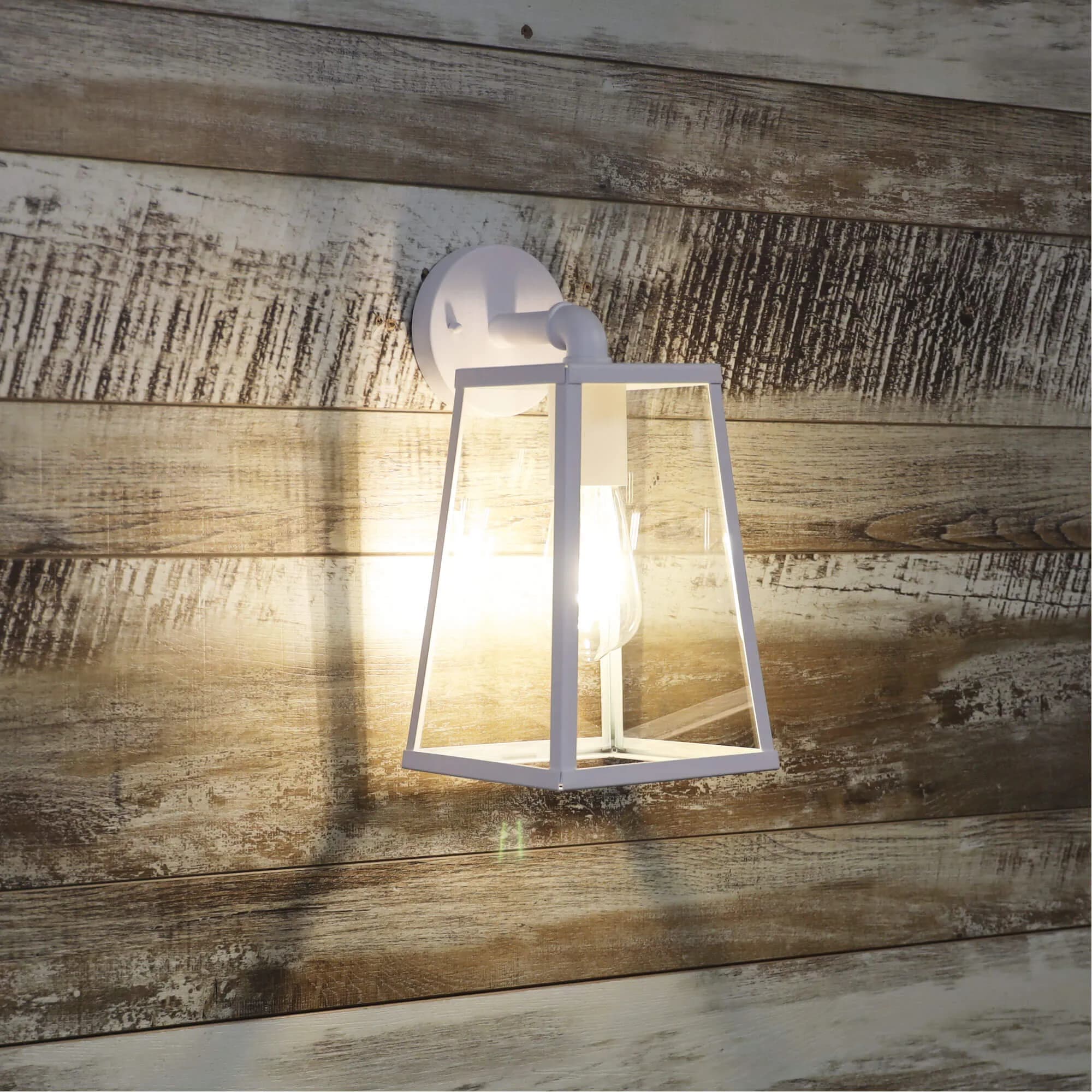 Oriel North Steel Outdoor Wall Bracket Light