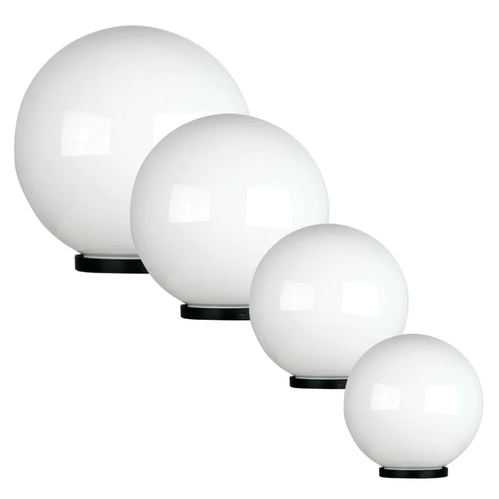 Oriel Galactic Opal Acrylic Ball Post Top Light