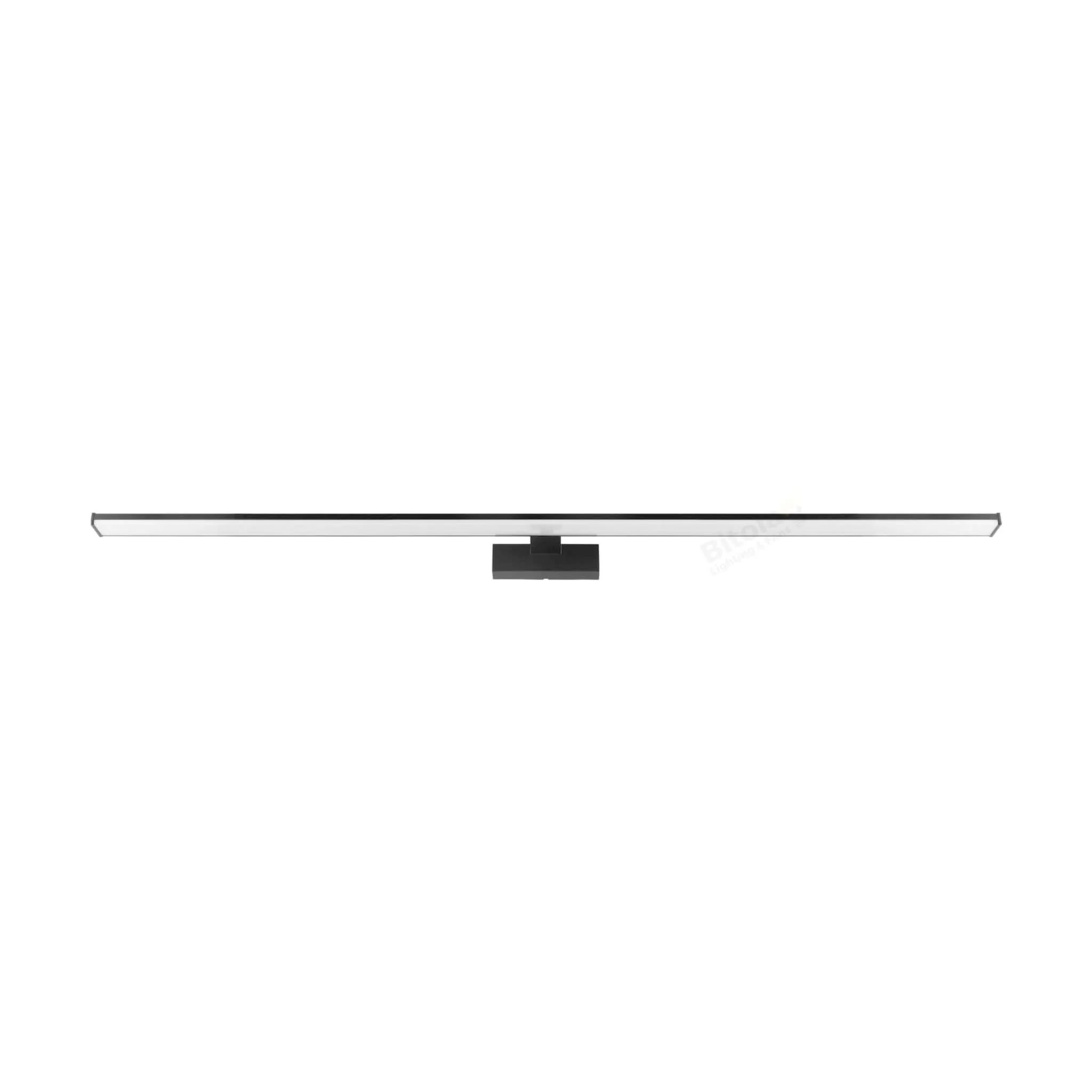 Eglo Pandella 1 Black 1200mm 15w LED Bathroom Vanity Mirror Light