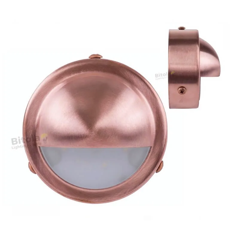 Havit Pinta HV2918 240v 2.3w LED Copper Face Step Light with Large Eyelid