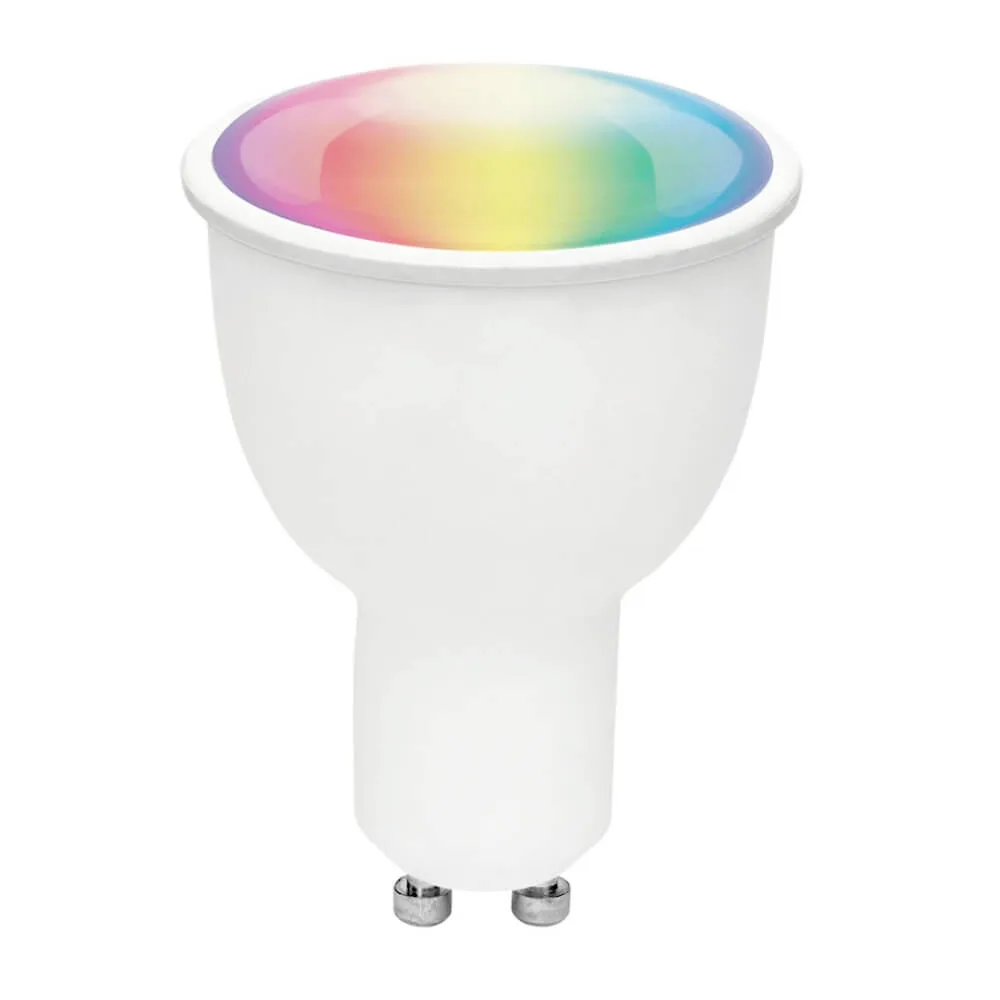 Brilliant 5W GU10 Smart WiFi RGB Colour Changing LED with Biorhythm