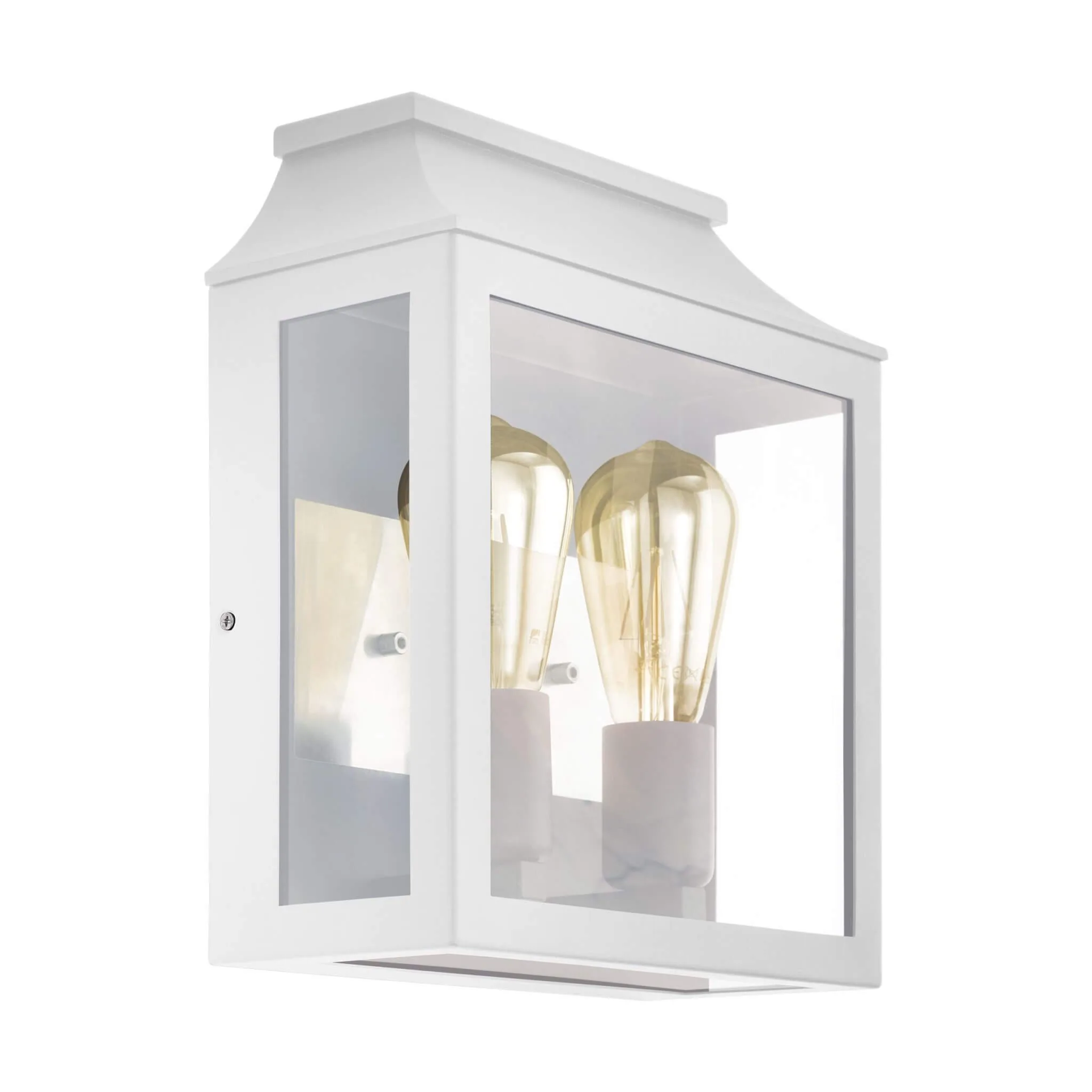 Eglo Soncino White 2 Light Outdoor Wall Light