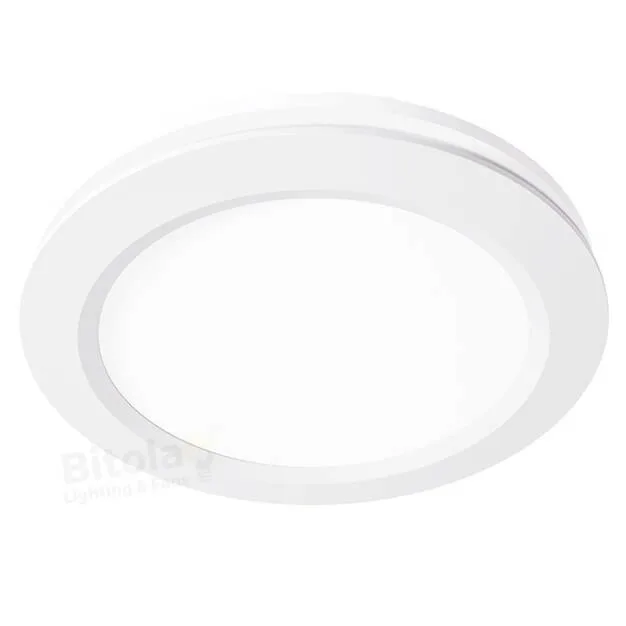 Martec Saturn Round Small or Large Exhaust Fan with Tri-Colour LED Light