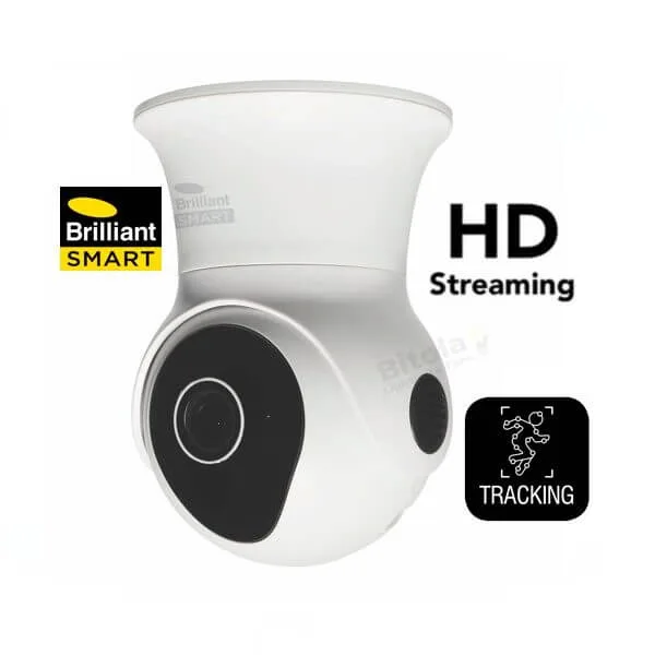 Brilliant Smart Patrol Series II WiFi Pan and Tilt IP65 HD Security Camera with Sensor