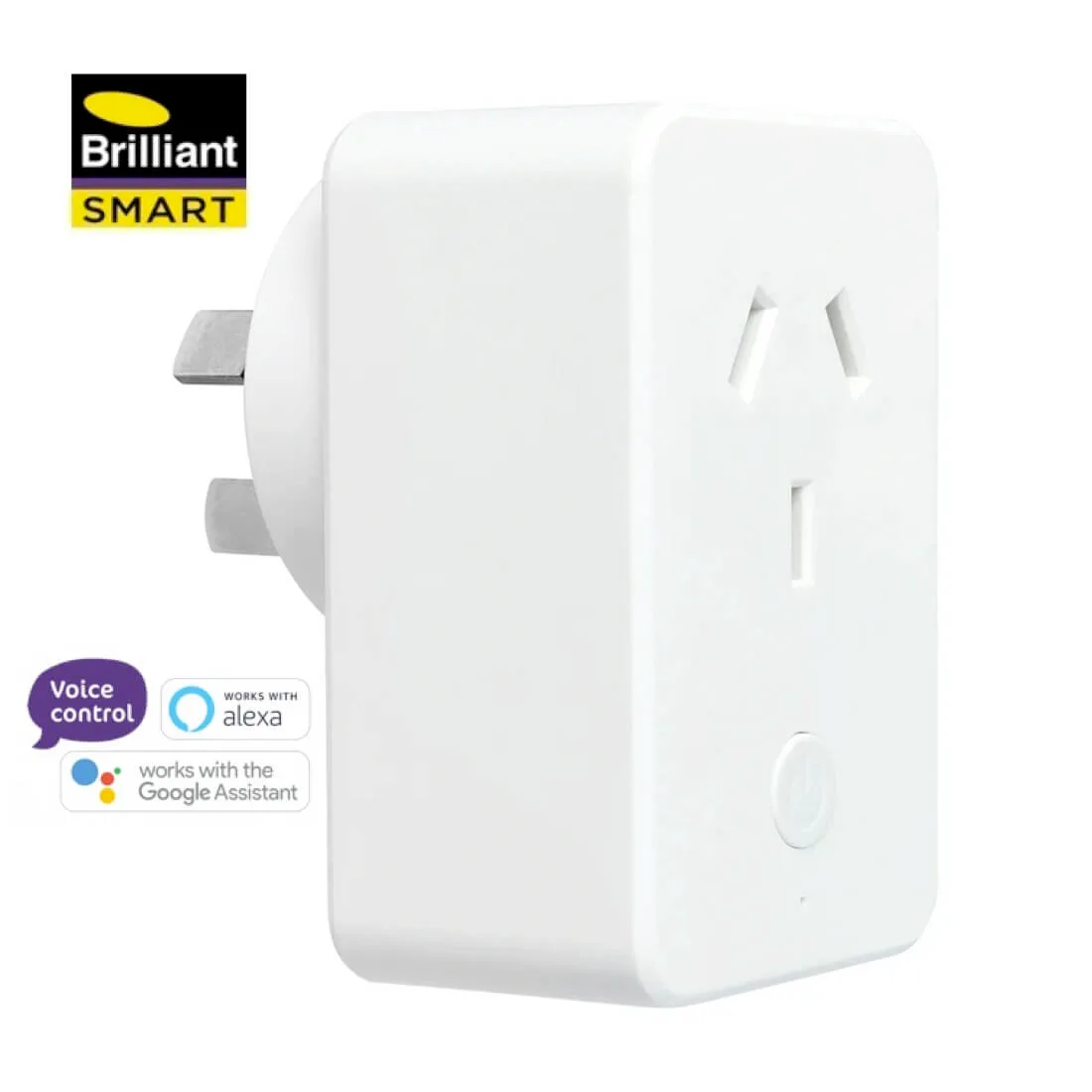 Brilliant Smart WiFi Plug Socket with Electricity Monitor