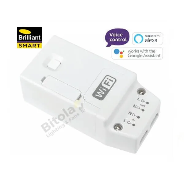 Brilliant Smart Jupiter WiFi Leading Edge In-Line Dimmer Module