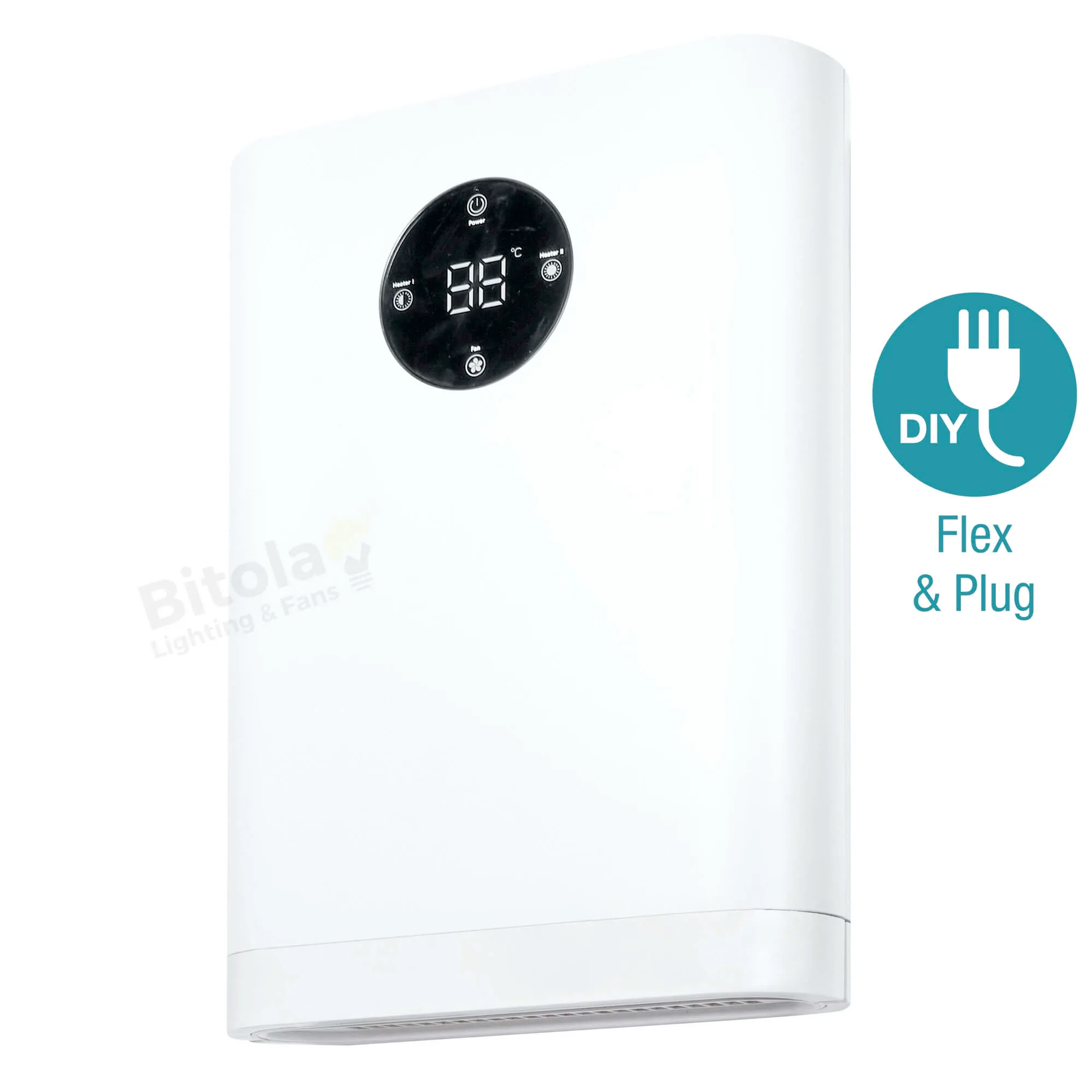 Martec Thermo Ceramic Bathroom Heater - DIY Wall Mounted Installation