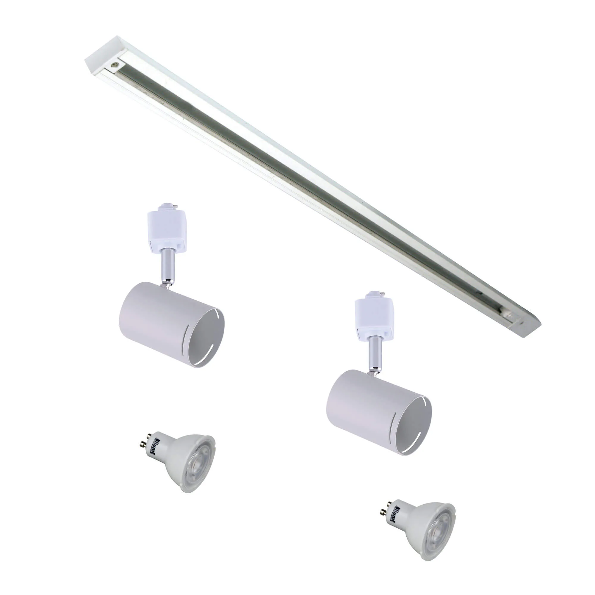 Oriel White Track Kit - 2 Light