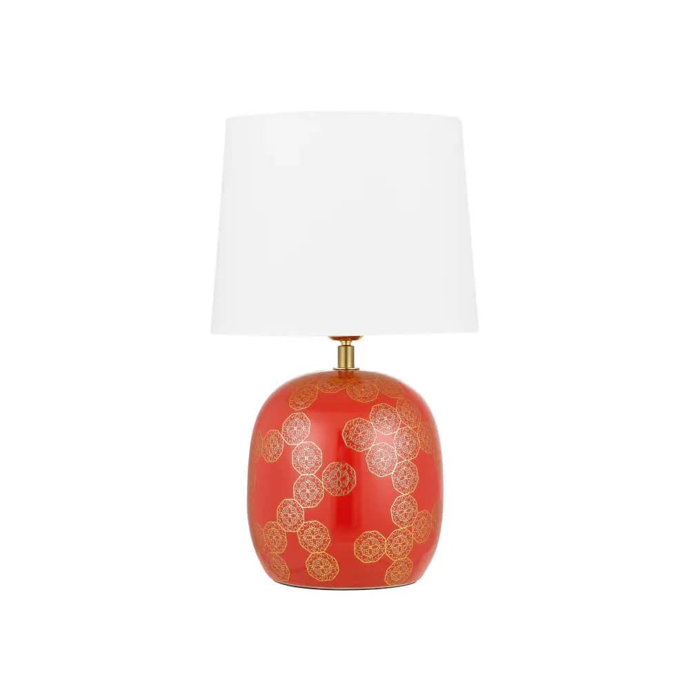 Telbix Wishes Oriental Style Ceramic Table Lamp