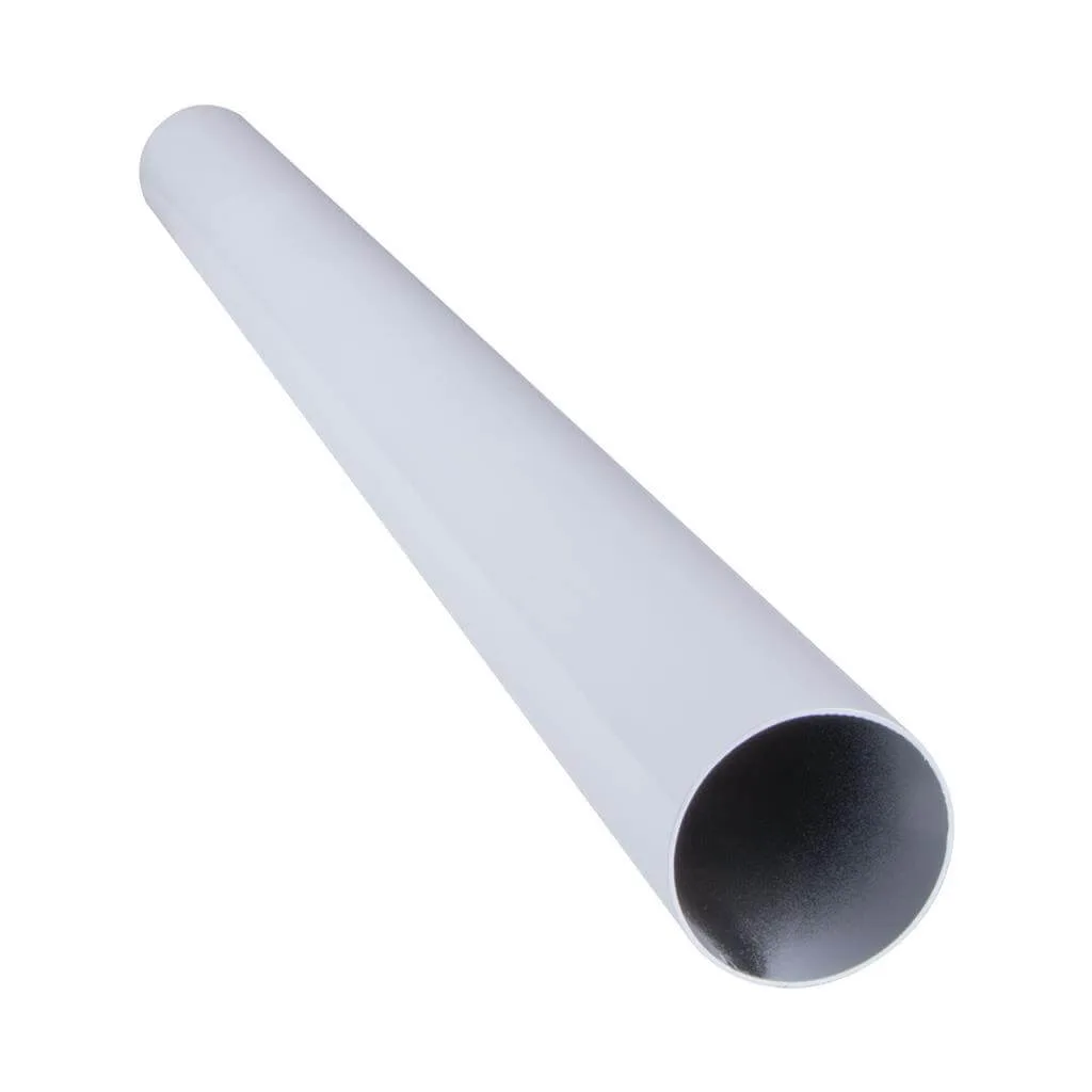 White Bollard Post