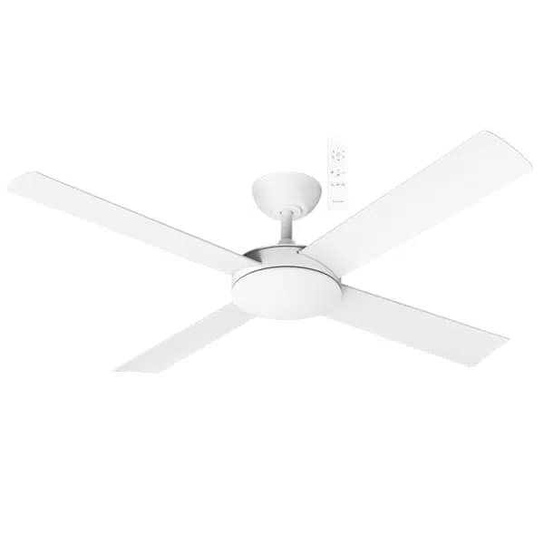Martec Quantum DC 122cm 4 Blade Ceiling Fan - Matt White